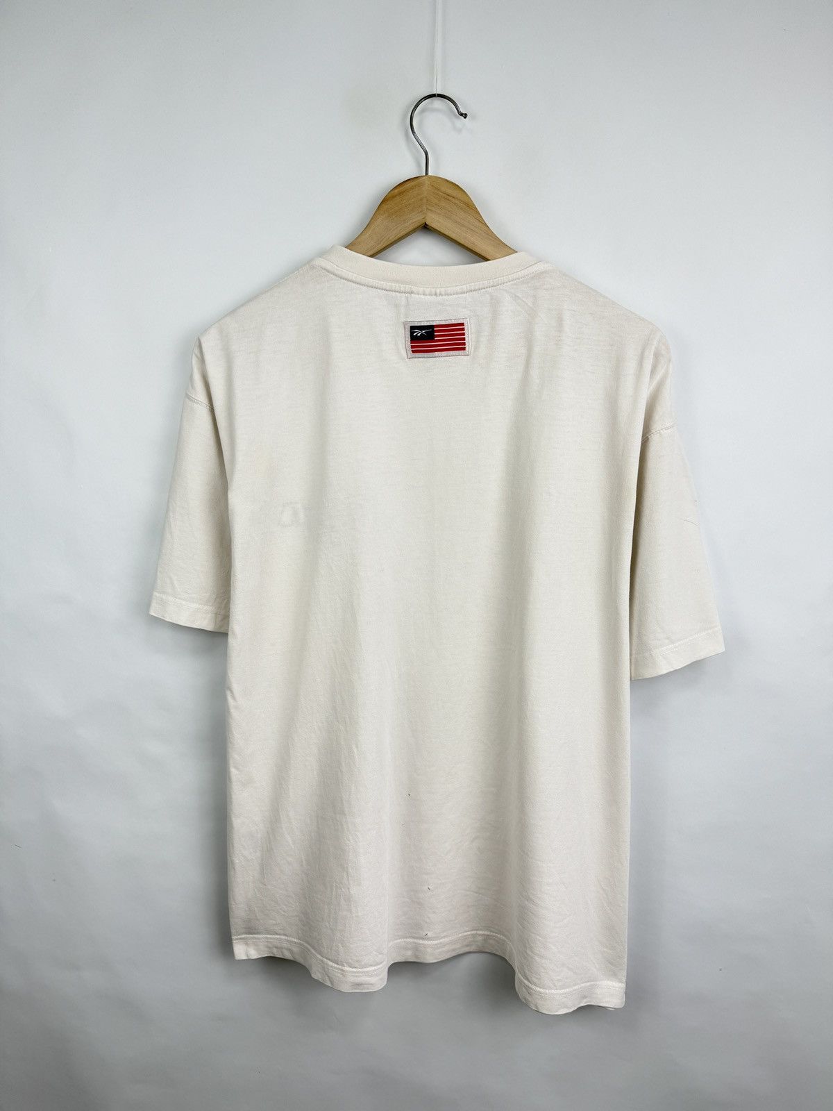 Reebok 🇺🇸 Vintage 90s Reebok USA T-Shirt United States Flag Rare Y2K Size US M / EU 48-50 / 2 - 9 Thumbnail