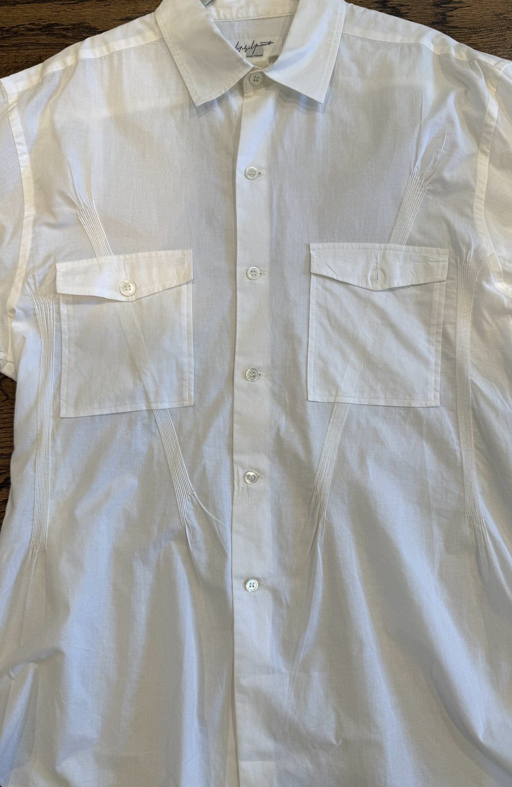 Yohji Yamamoto Yohji Yamamoto Pour Homme SS94 Archive Western Shirt Size US M / EU 48-50 / 2 - 2 Thumbnail