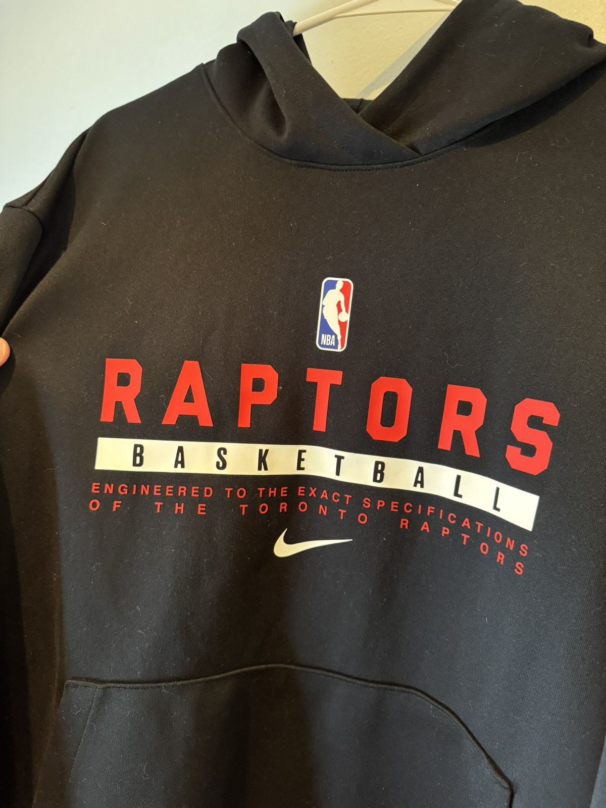 Nike Nike Toronto Raptors Men's Spotlight Hoodie Size Large Nba Size US L / EU 52-54 / 3 - 2 Thumbnail