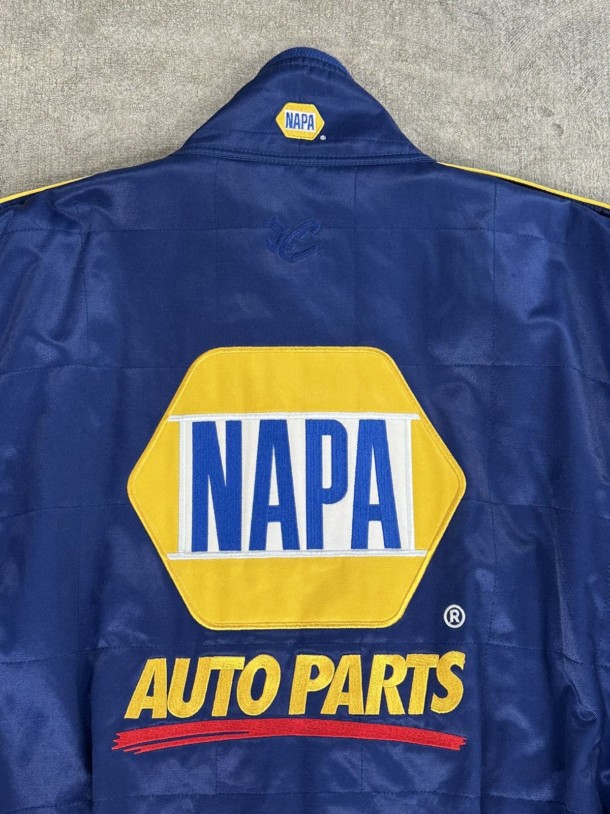 Chase Authentics × NASCAR × Vintage Vintage Y2K 00s Chase Napa Auto Parts NASCAR Jacket XXL Size US XXL / EU 58 / 5 - 10 Thumbnail