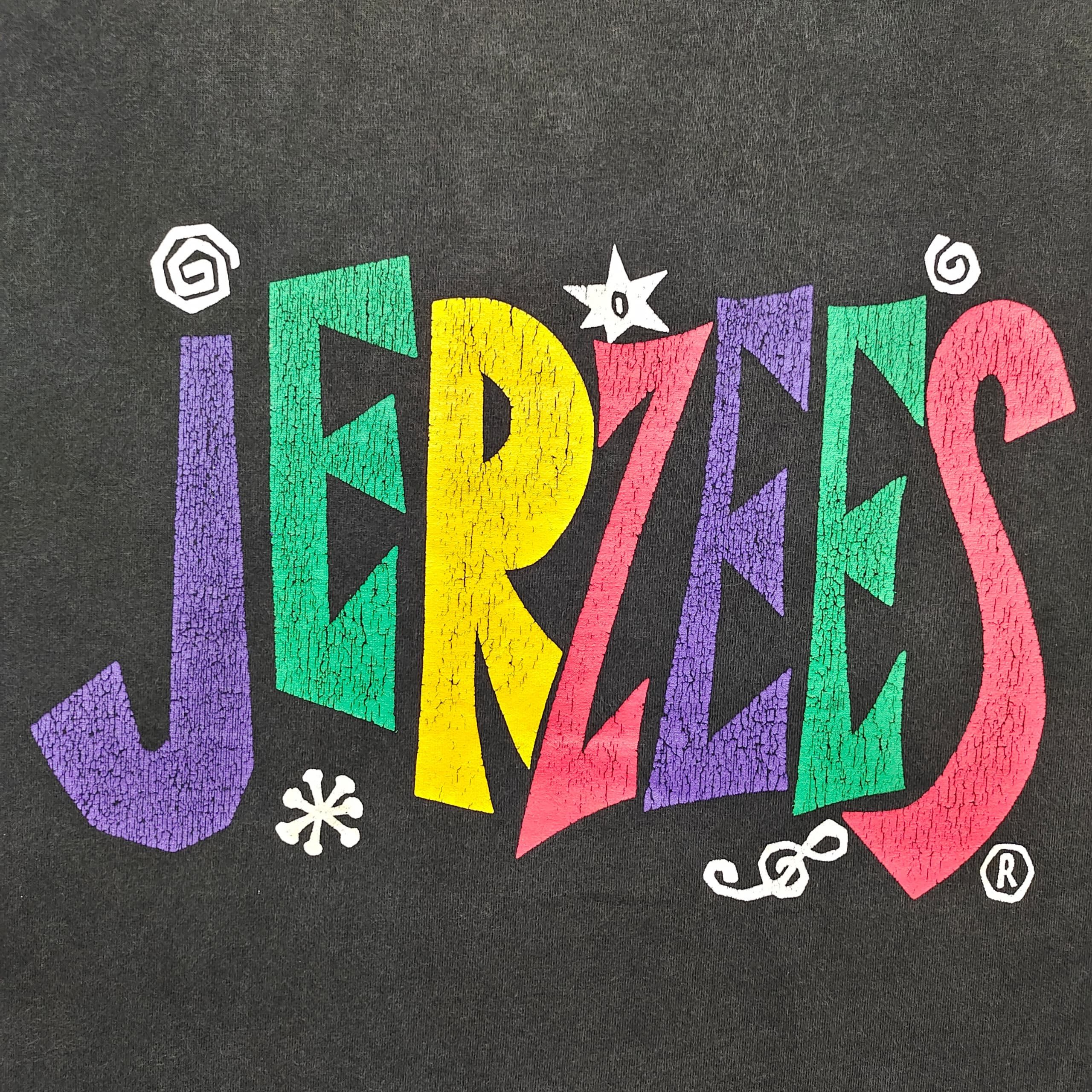 Jerzees Vintage 90s Distressed faded Jerzees Crazy Doodle Logo Size US M / EU 48-50 / 2 - 5 Thumbnail
