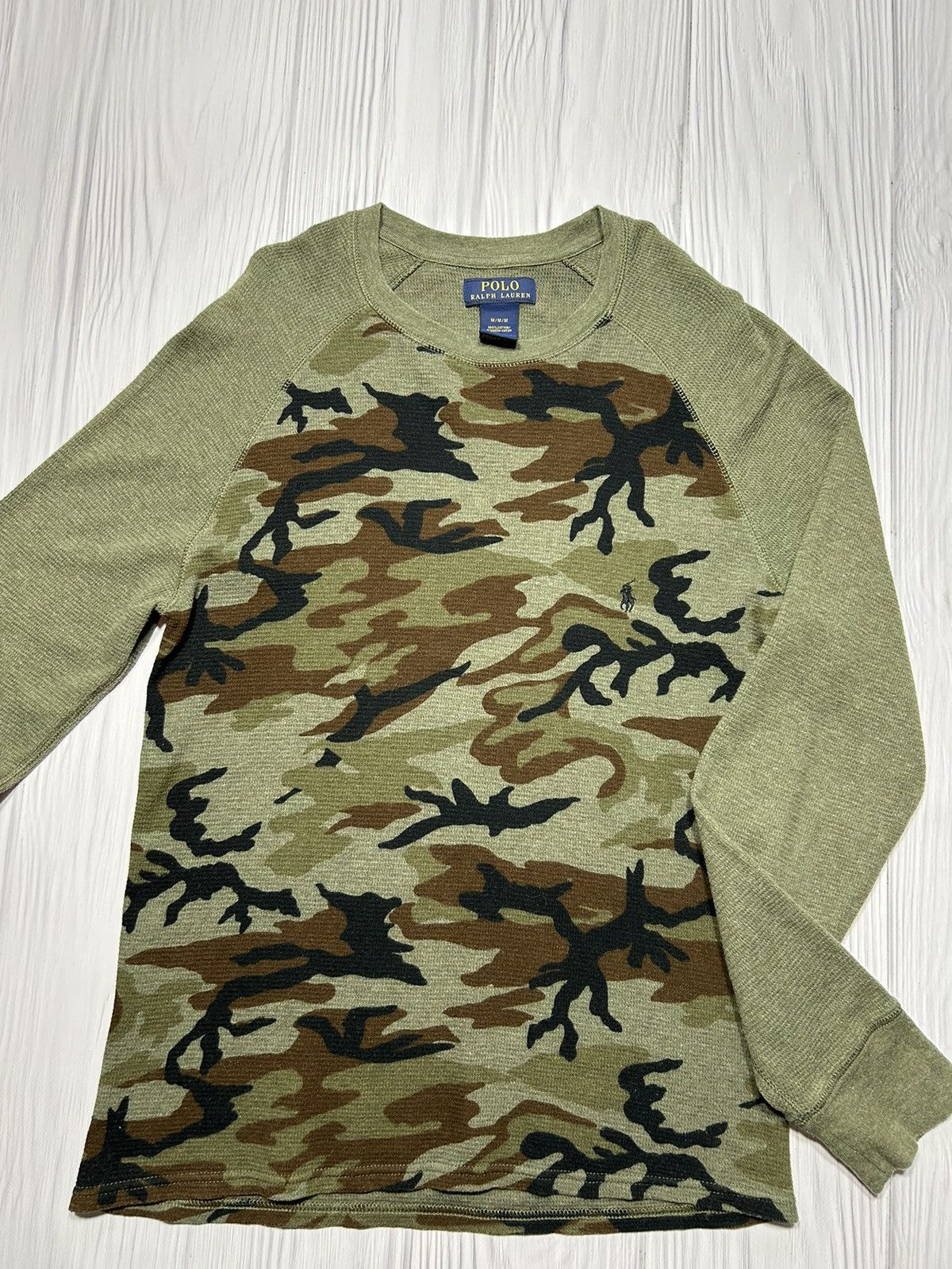 Polo Ralph Lauren Polo Ralph Lauren Camo Longsleeve Military Size US M / EU 48-50 / 2 - 5 Thumbnail