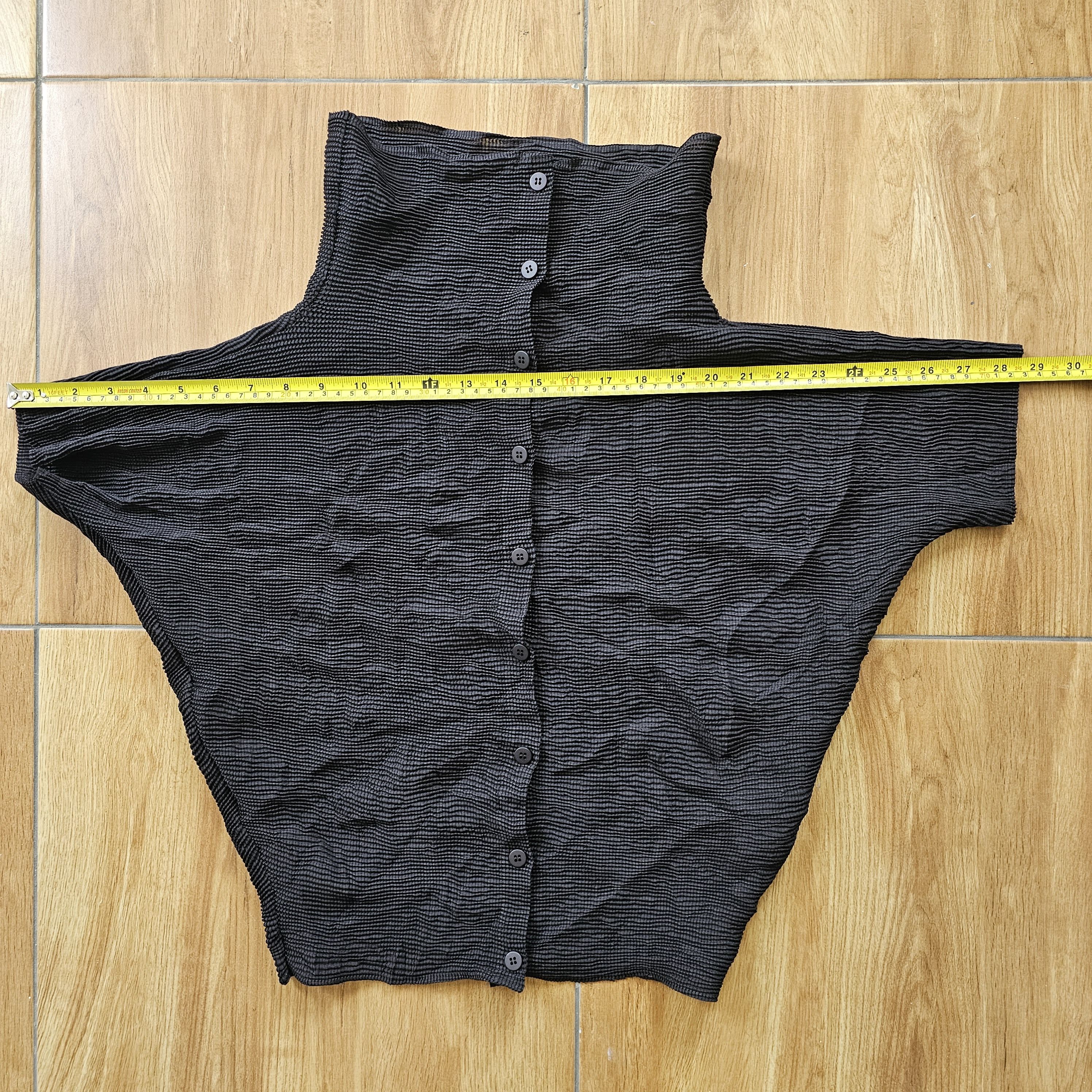 Pleats Please Issey Miyake Issey Miyake Me Pleats Blouse Button Shirt Size M / US 6-8 / IT 42-44 - 10 Thumbnail