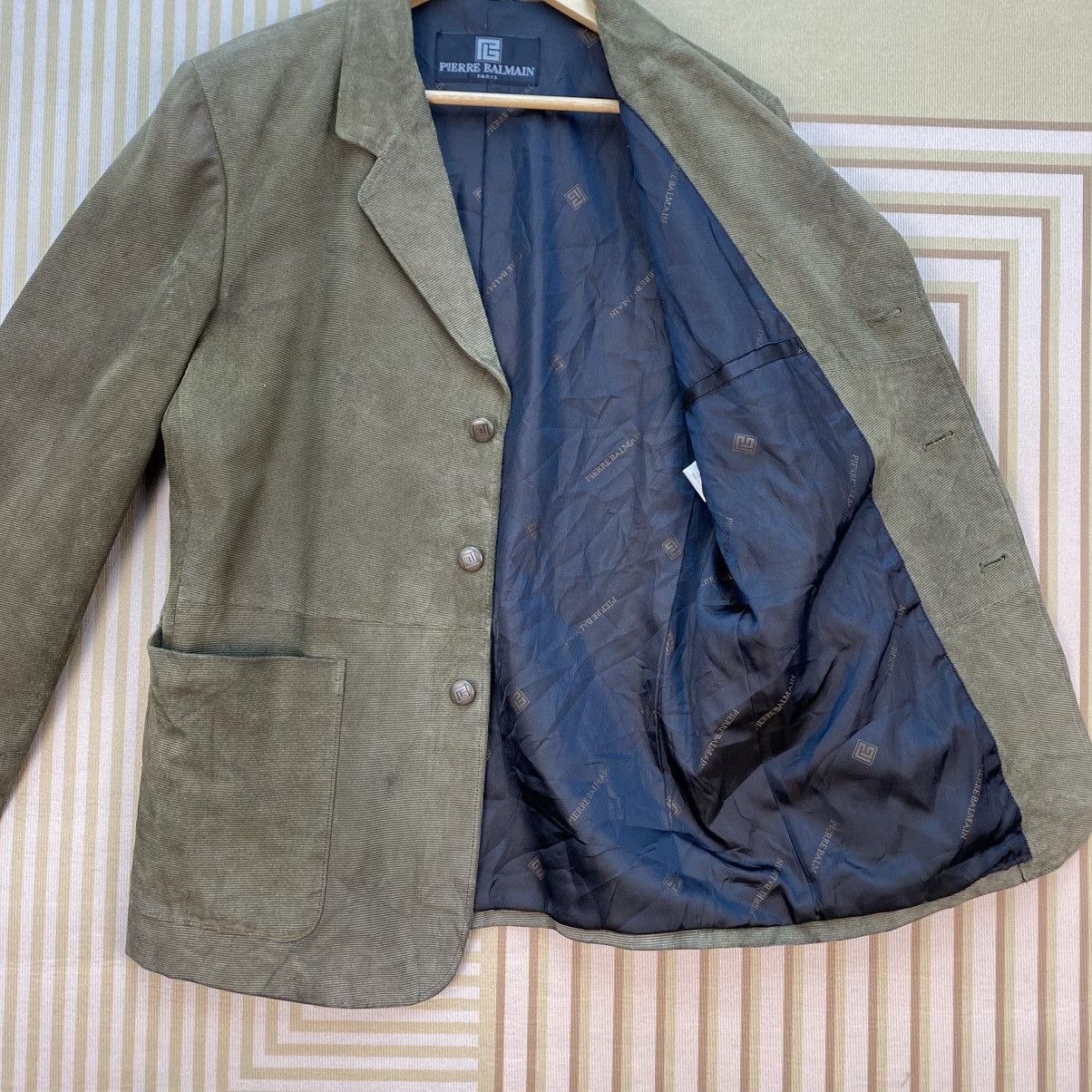 Balmain 🫶Vintage Balmain Lamb Leather Jacket Size US M / EU 48-50 / 2 - 5 Thumbnail