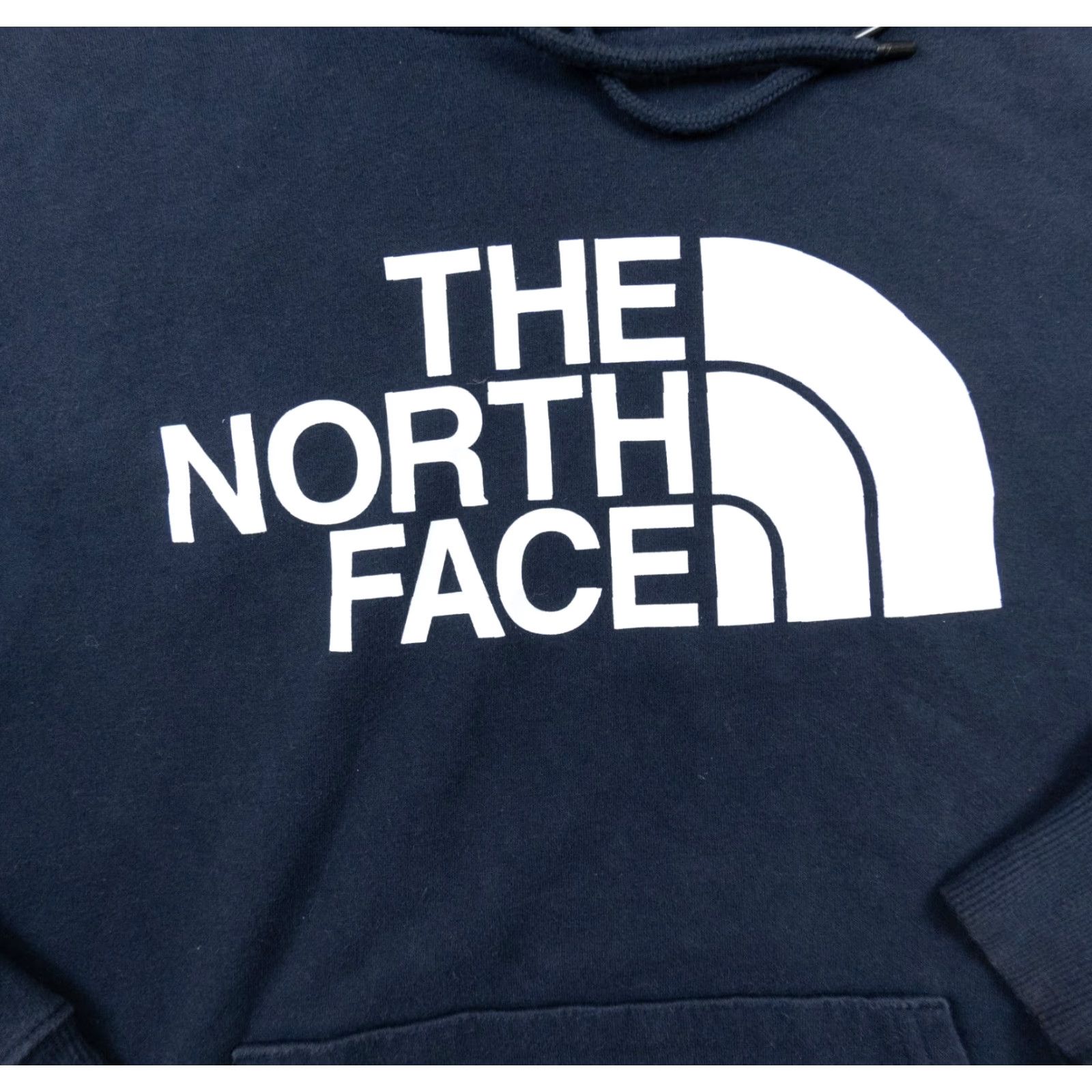 The North Face The North Face Adult Hooded Sweatshirt Mens Medium Blue Logo Pullover Hoodie Sweatshirt Outdoor Size US M / EU 48-50 / 2 - 2 Thumbnail