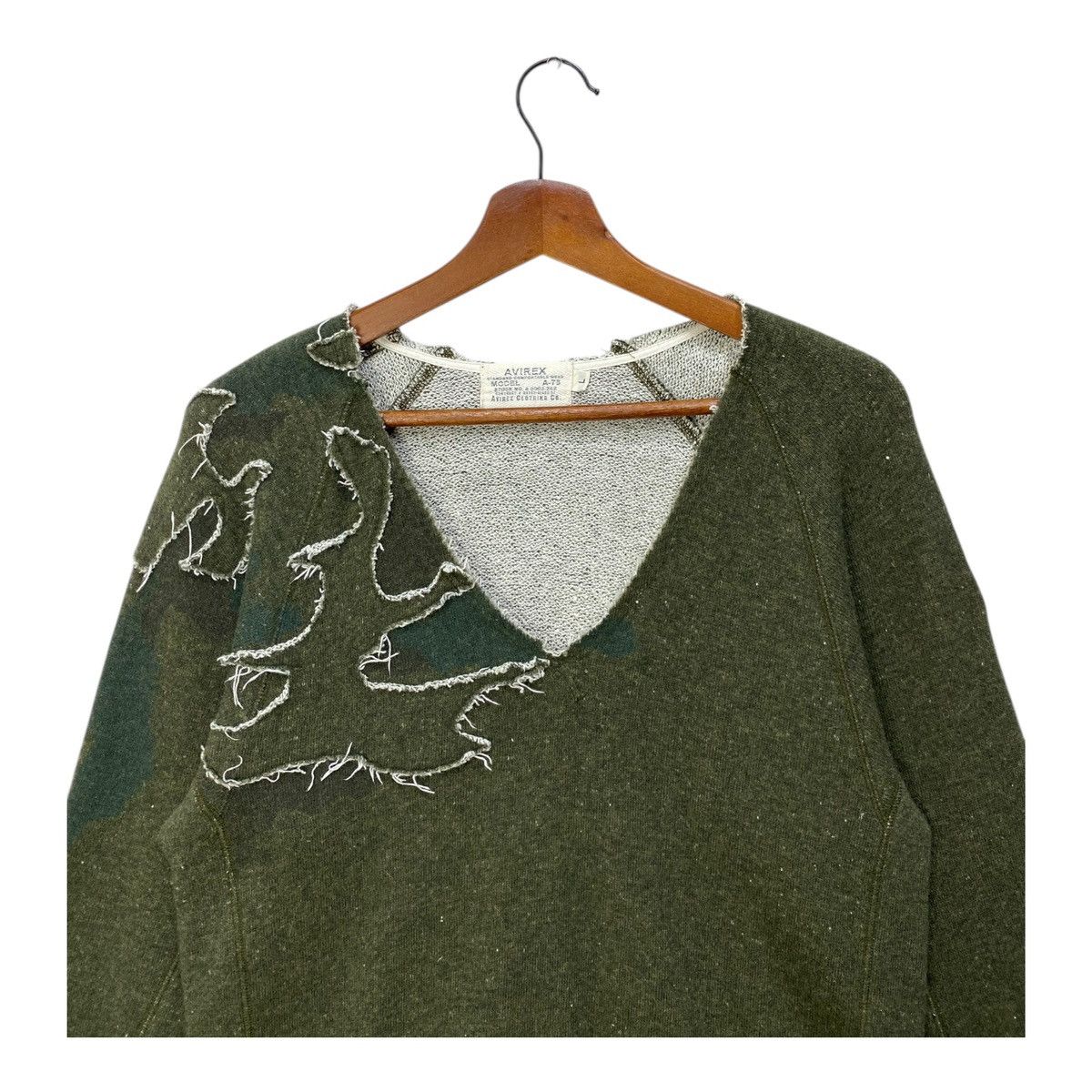 Avirex Avirex Women Wool Knitwear Model A-73 Long Sleeve Size L Size L / US 10 / IT 46 - 2 Thumbnail
