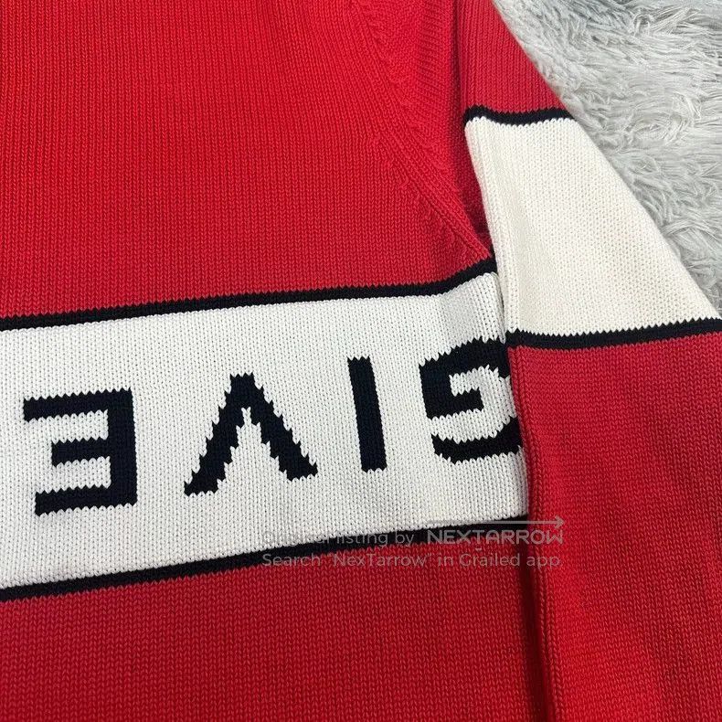 Givenchy givenchy red knit sweater for men. Size US M / EU 48-50 / 2 - 3 Thumbnail