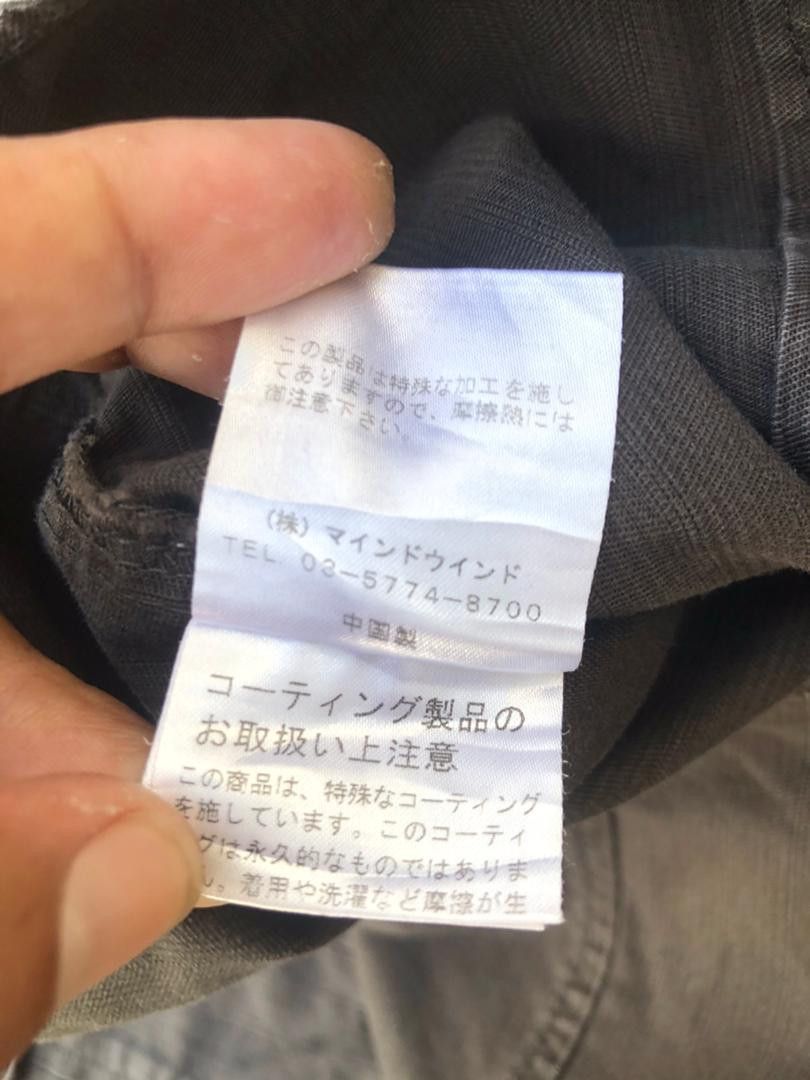 Japanese Brand A.S.M Atelier Sab Men Button-Up Shirt Size US S / EU 44-46 / 1 - 5 Thumbnail