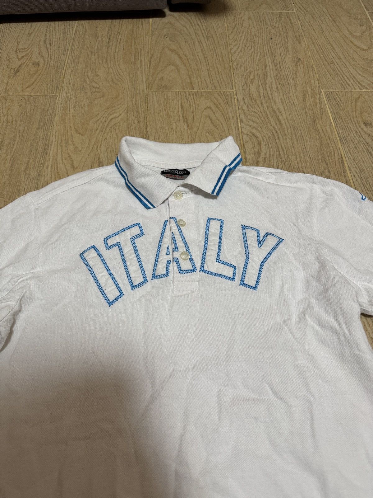 Kappa × Vintage Vintage Kappa Italy Polo Ralph Lauren style distressed polo Size US S / EU 44-46 / 1 - 4 Thumbnail