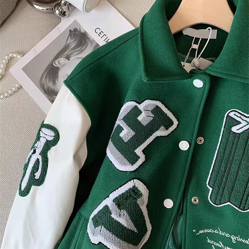 Japanese Brand Street Hip Hop Embroidered Loose Casual Jacket Size US M / EU 48-50 / 2 - 4 Thumbnail