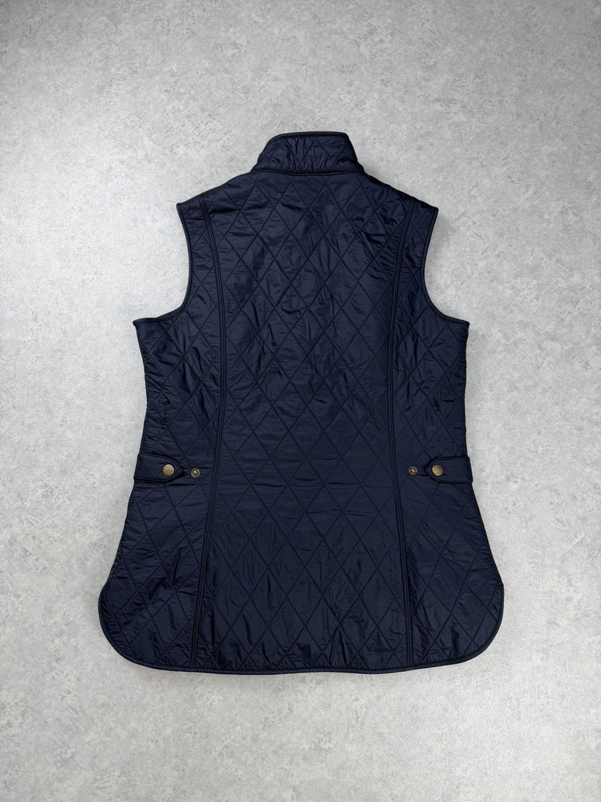 Barbour Barbour Quilted Wray Gilet Vest Women Navy Size Uk 12 Size M / US 6-8 / IT 42-44 - 10 Thumbnail