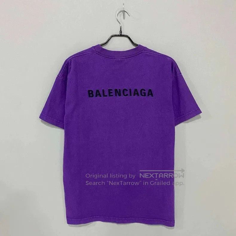Balenciaga Balenciaga Logo Embroidered Short Sleeve. Size US M / EU 48-50 / 2 - 3 Thumbnail
