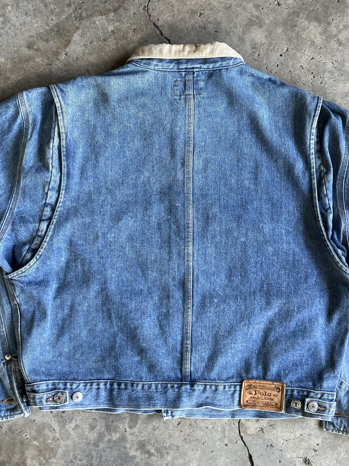 Polo Ralph Lauren Kanye West Sample Reference Polo Ralph Lauren Denim Jacket Size US L / EU 52-54 / 3 - 15 Thumbnail