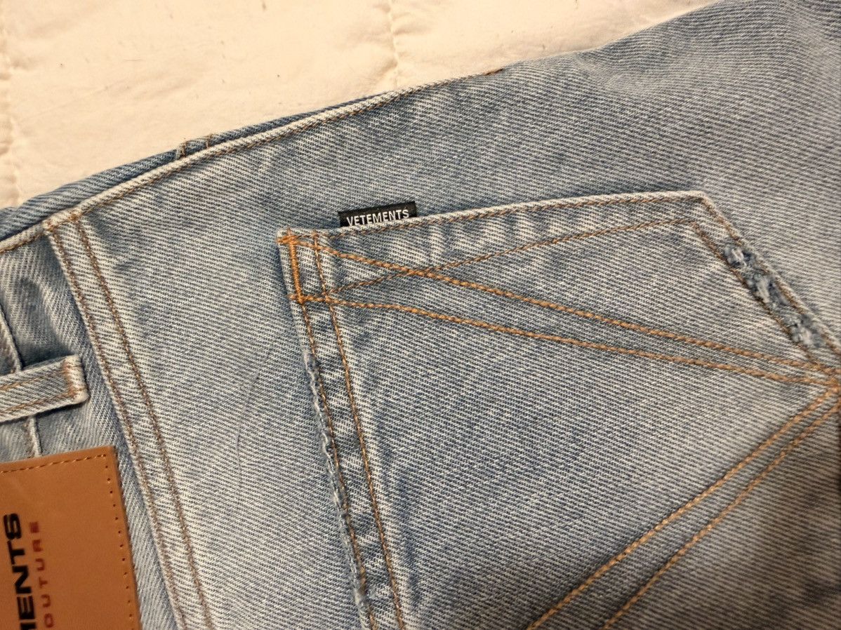Vetements Vetements Ripped Denim Pants Size US 30 / EU 46 - 8 Thumbnail