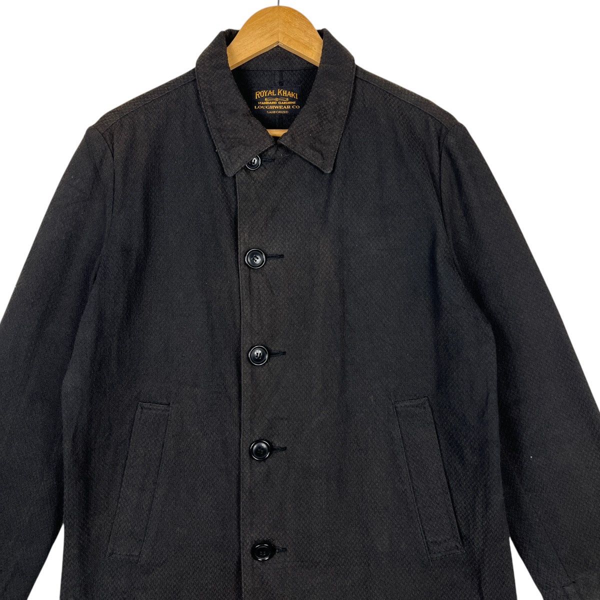 Freewheelers Vintage Royal Khaki LoughWear Sanforized Worker jacket Size US M / EU 48-50 / 2 - 3 Thumbnail