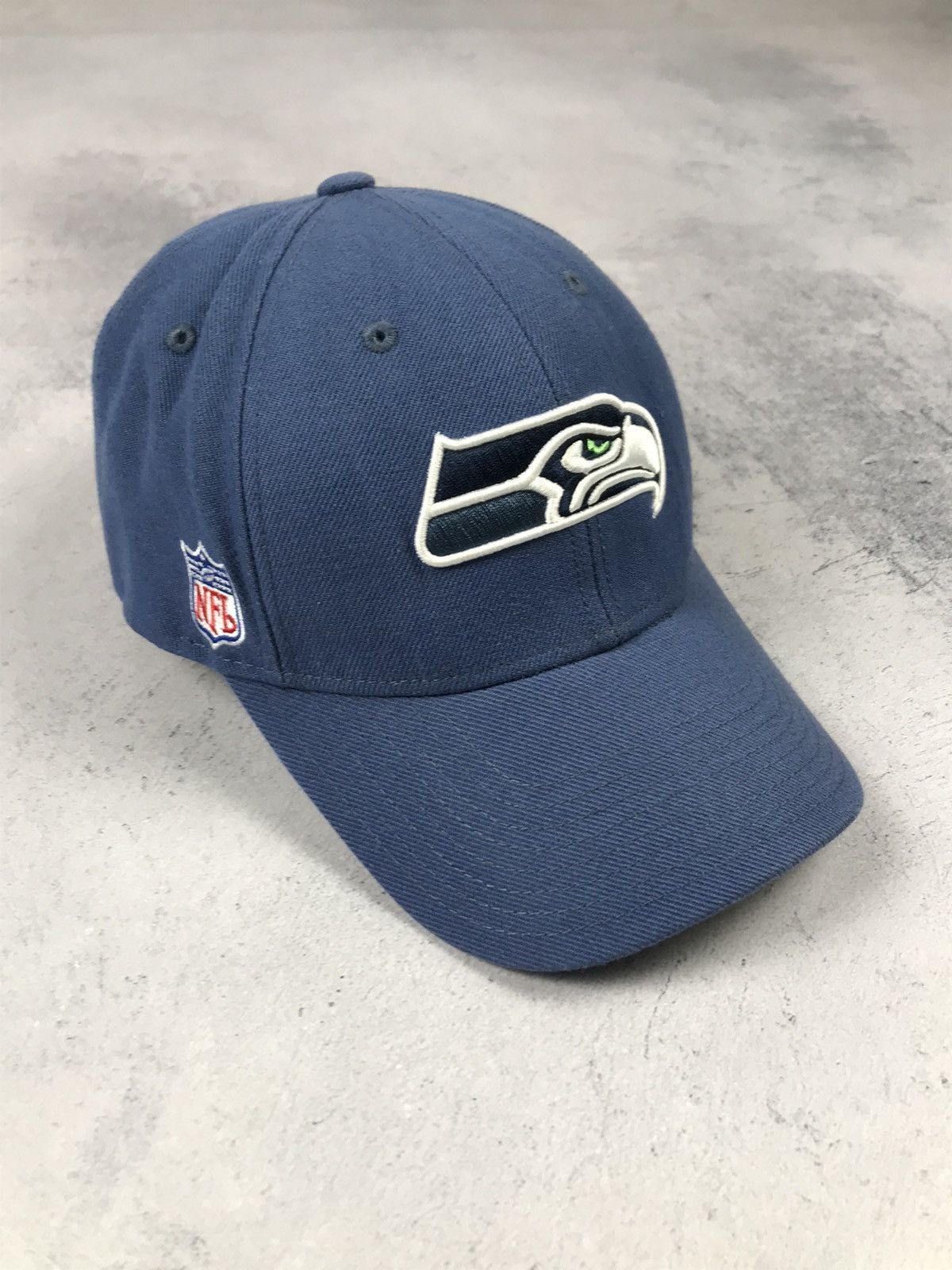 NFL × Reebok × Vintage Reebok Seattle Seahawks Hat Cap NFL Football Stretch Fitted Size ONE SIZE - 1 Thumbnail