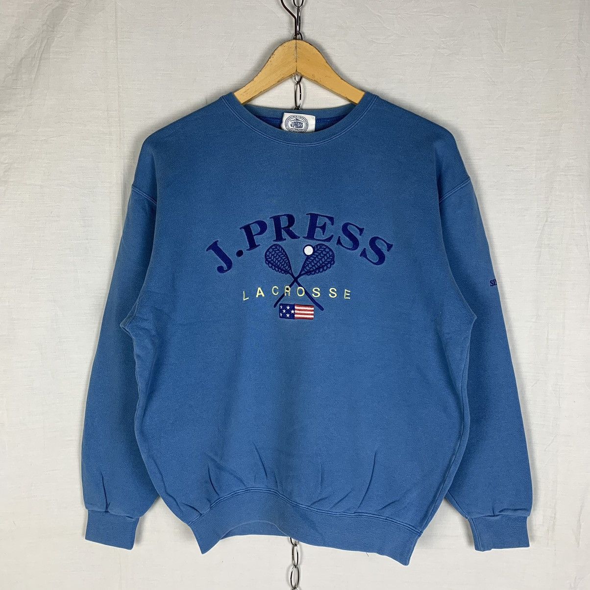 J. Press Vintage J. Press Lacrosse Sweatshirt Size US S / EU 44-46 / 1 - 1 Thumbnail