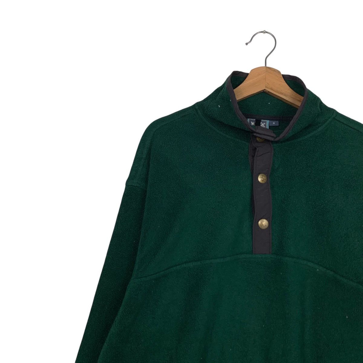 Vintage × Woolrich Woolen Mills ☀️Vintage Woolrich half button fleece jacket Size US S / EU 44-46 / 1 - 4 Thumbnail