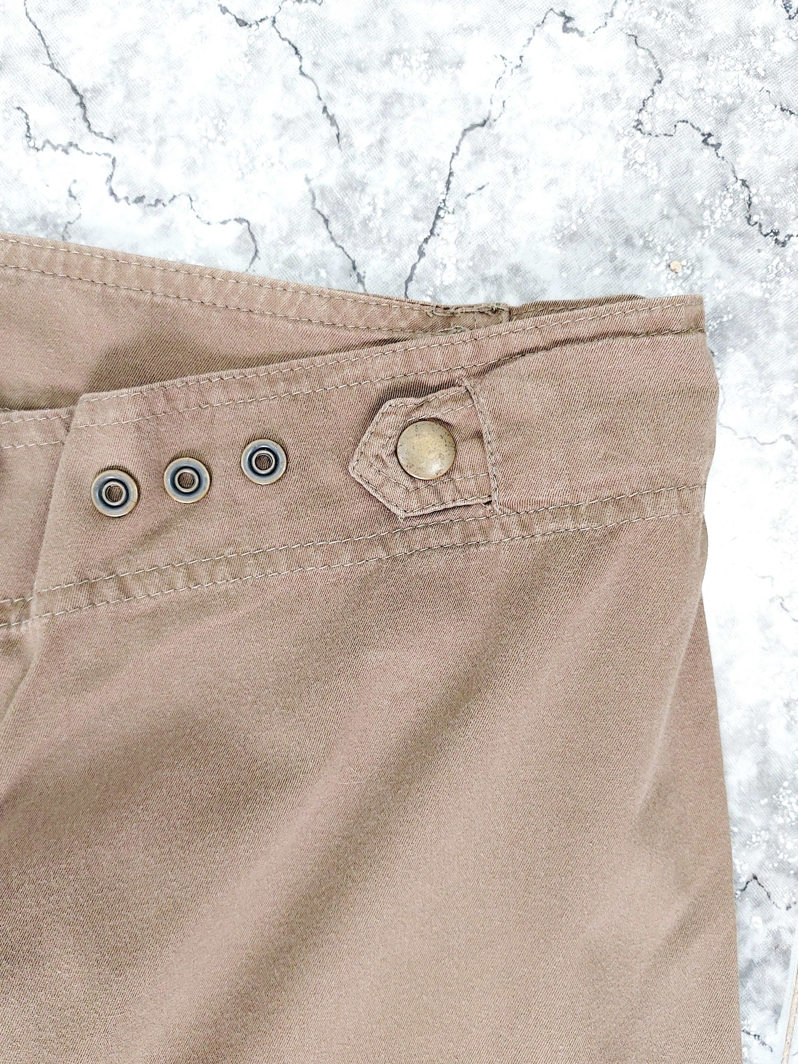 plein sud Plein Sud Multi-Zip Pocket Aviator Cargo Pants Trousers Size 34" / US 12 / IT 48 - 8 Thumbnail