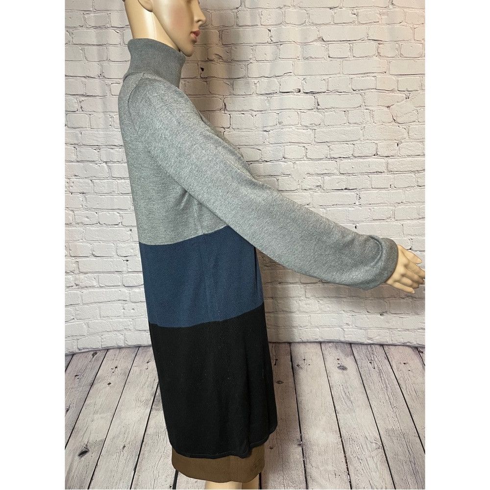 Other Camaieu Long Sleeve Turtleneck Colorblock Knit Tunic Mini D Size L / US 10 / IT 46 - 3 Thumbnail