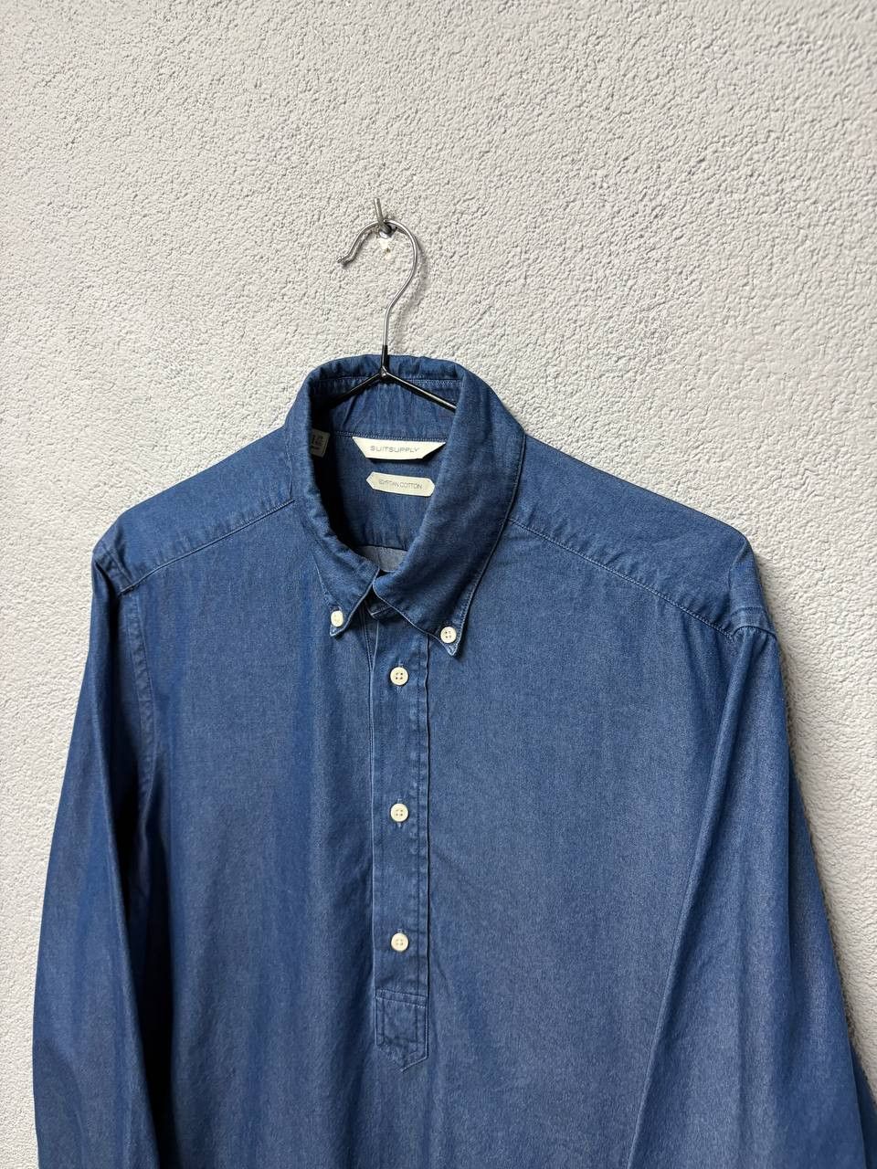 Suitsupply SuitSupply mens sslim fit shirt size 39 / M Size US M / EU 48-50 / 2 - 2 Thumbnail