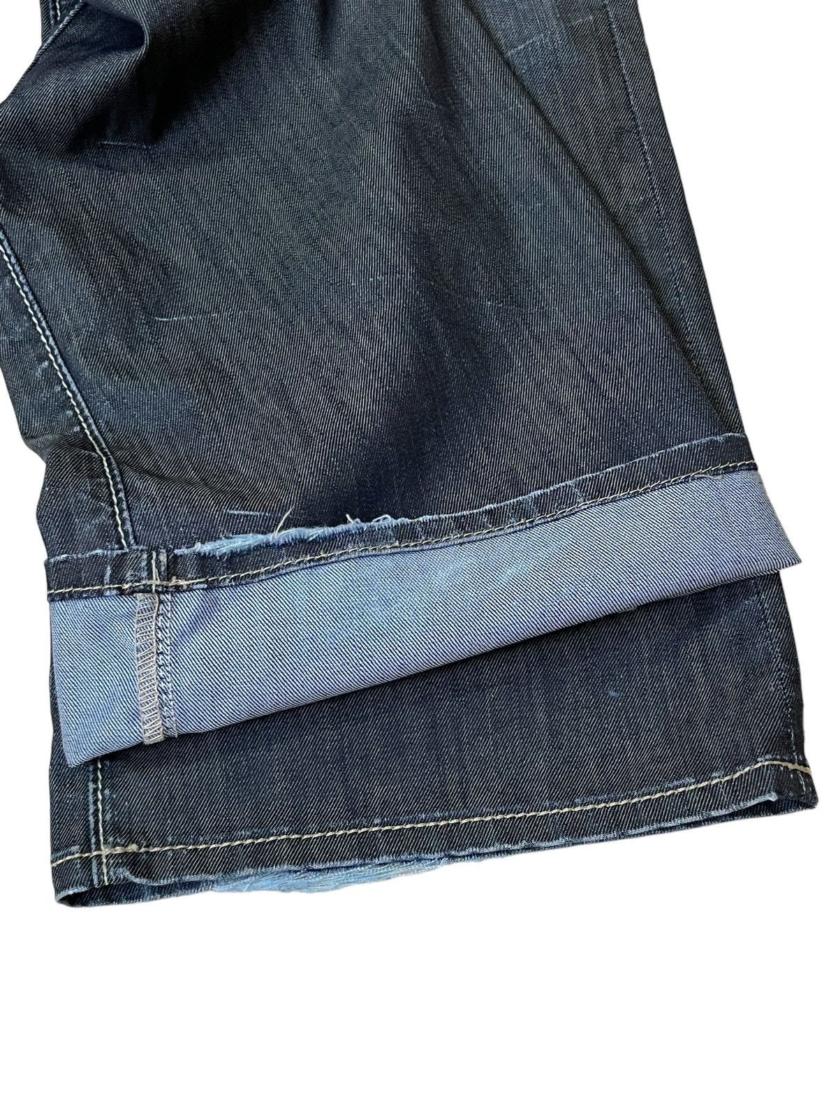 Japanese Brand SICK🔥MONARCHY BOOTSTRAP/FLARE LEG JEANS Size US 36 / EU 52 - 14 Thumbnail