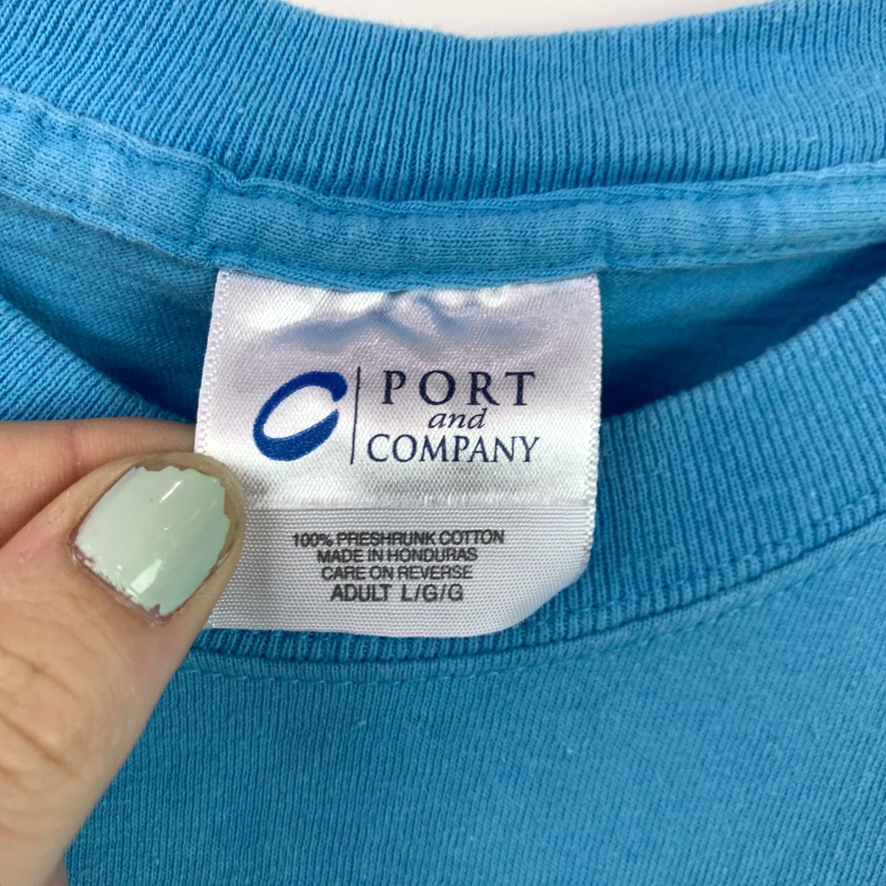 Port & Company VINTAGE 2011 Conch Republic Cruise Blue Shirt Tee T-Shirt Large Port & Company Size US L / EU 52-54 / 3 - 3 Thumbnail