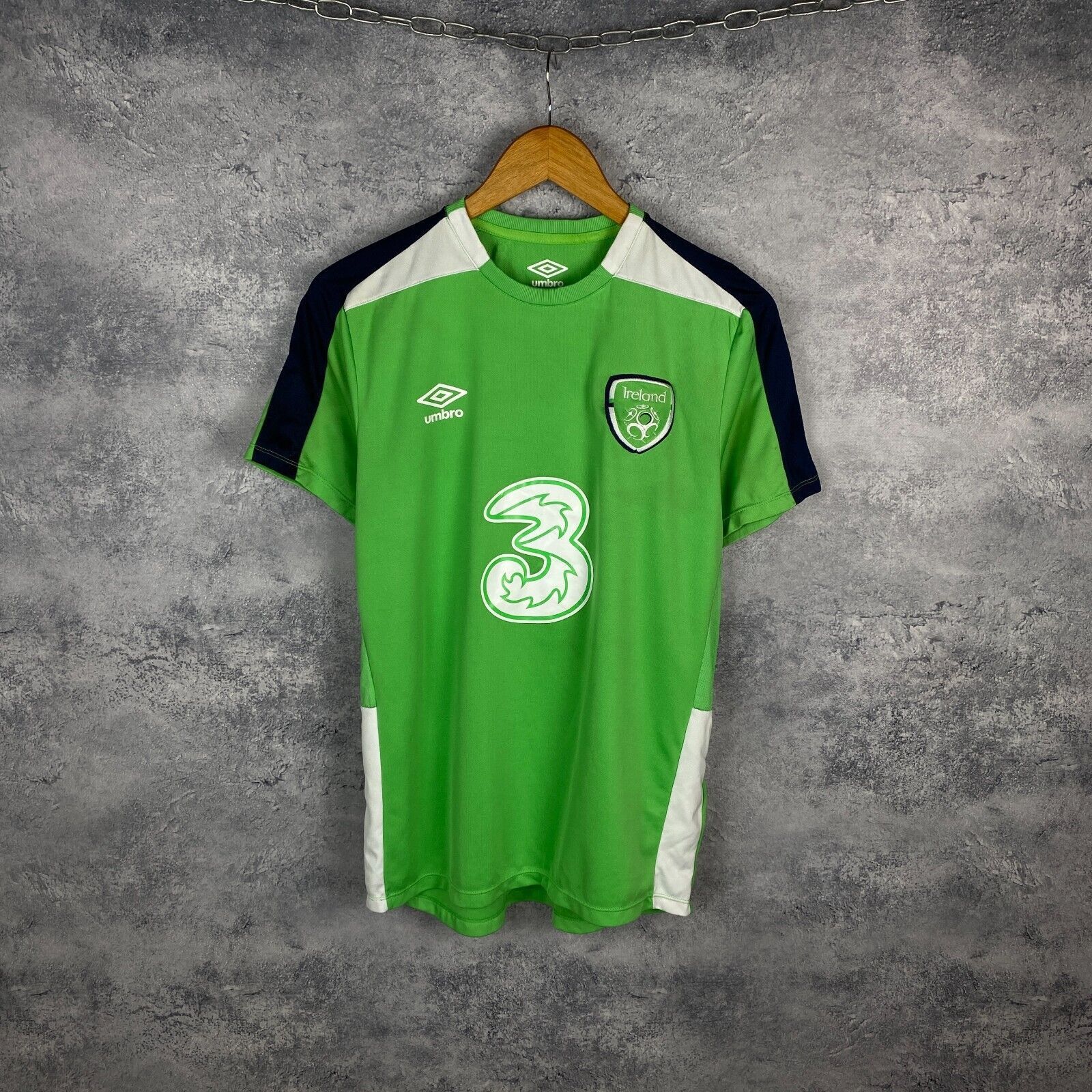 Umbro Umbro Ireland Soccer Jersey Men's Size M Green ` Size US M / EU 48-50 / 2 - 1 Thumbnail