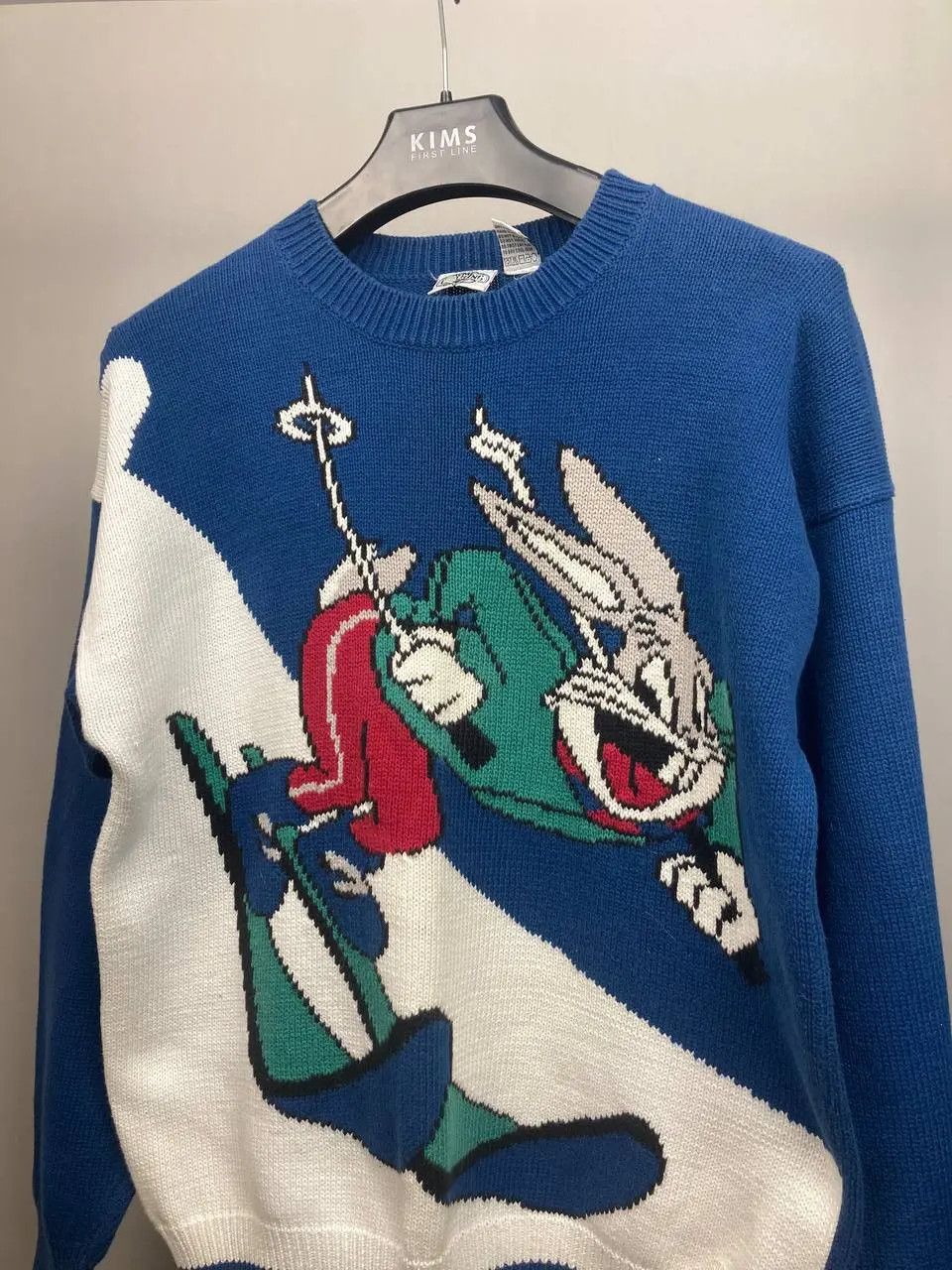 Cartoon Network 1997 Bugs Bunny Skiing All Over Print Crewneck Knitwear Size US L / EU 52-54 / 3 - 2 Thumbnail