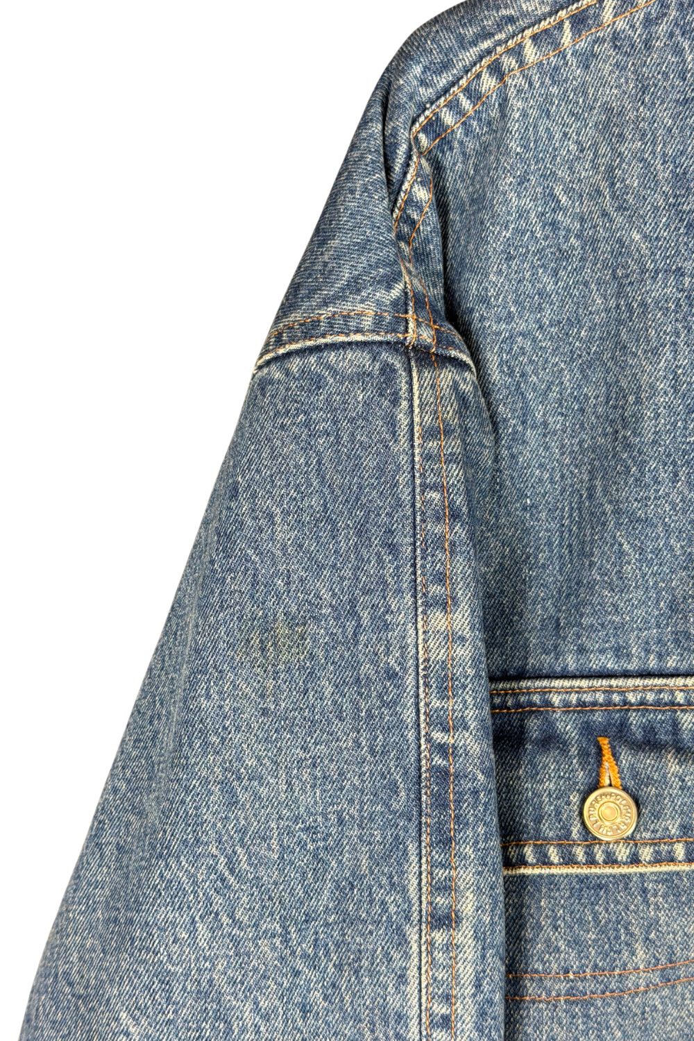 Polo Ralph Lauren 1990 Polo Country Ralph Lauren Made in USA Hooded Denim Size US XL / EU 56 / 4 - 12 Thumbnail