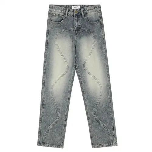 Designer × Vintage Men Washed Ripped Jeans Size US 32 / EU 48 - 1 Thumbnail