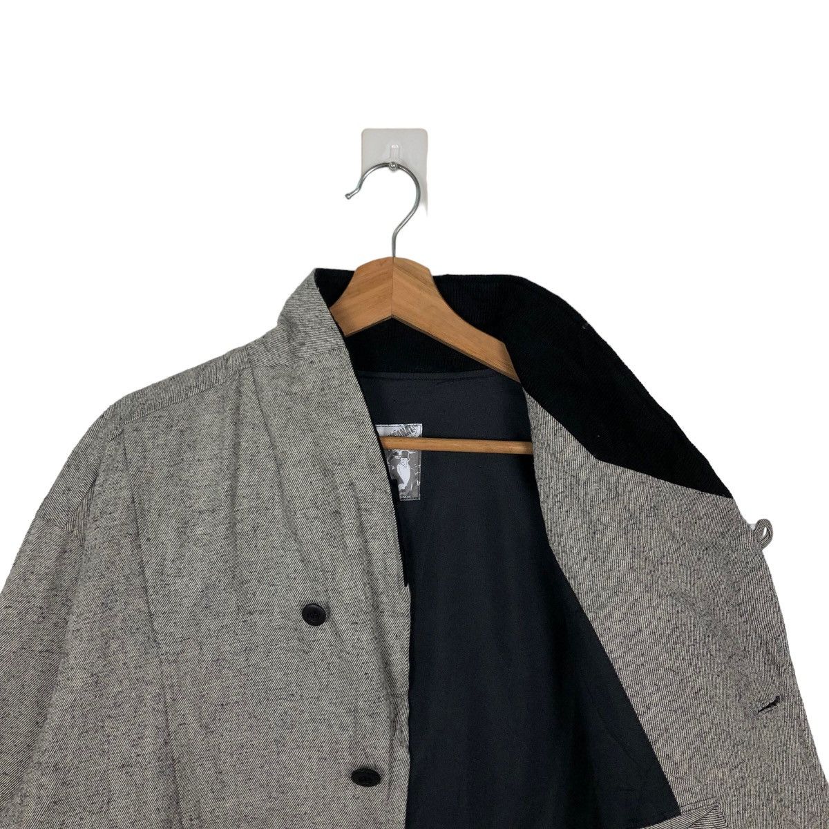 Japanese Brand 🔥WOOL BOMBER JACKET ARTISANAT JAPAN ISSEY MIYAKE Size US L / EU 52-54 / 3 - 9 Thumbnail
