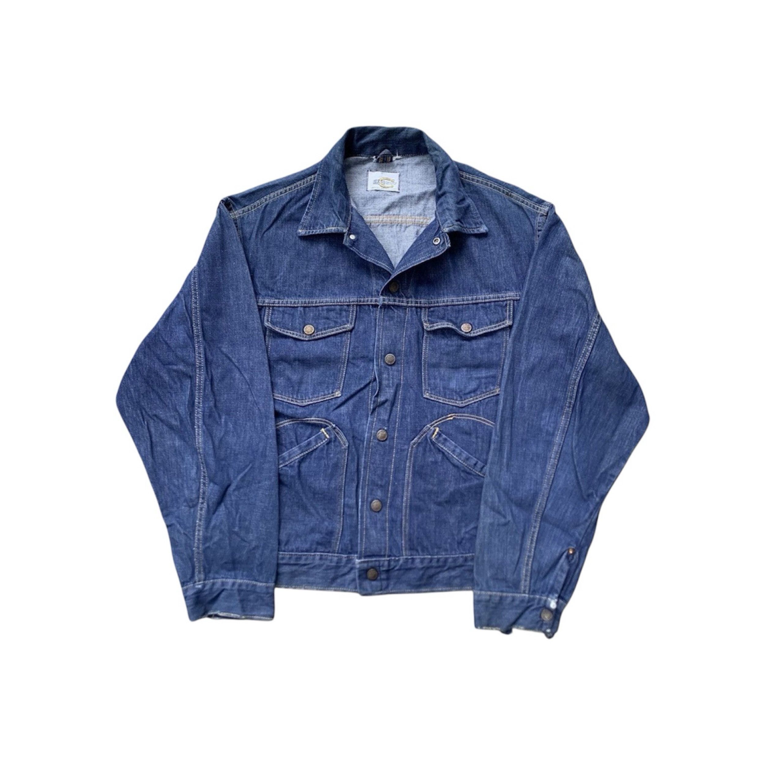 Vintage Al.Miller 1950s USN Denim Jacket | Grailed