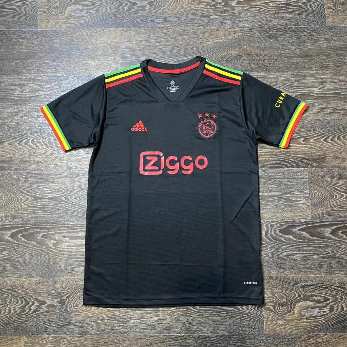 Adidas Adidas Ajax 2020 Bob Marley Rastafair T Shirt Jersey Size US XL / EU 56 / 4 - 1 Thumbnail