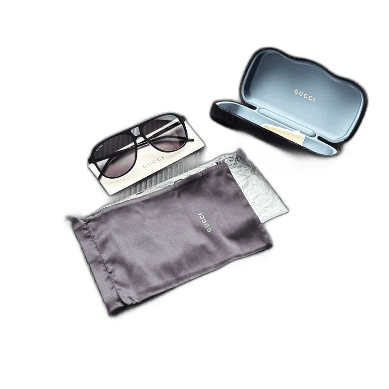 Gucci Gucci 23SS Pilot Sunglasses Black - dmc Size ONE SIZE - 1 Thumbnail