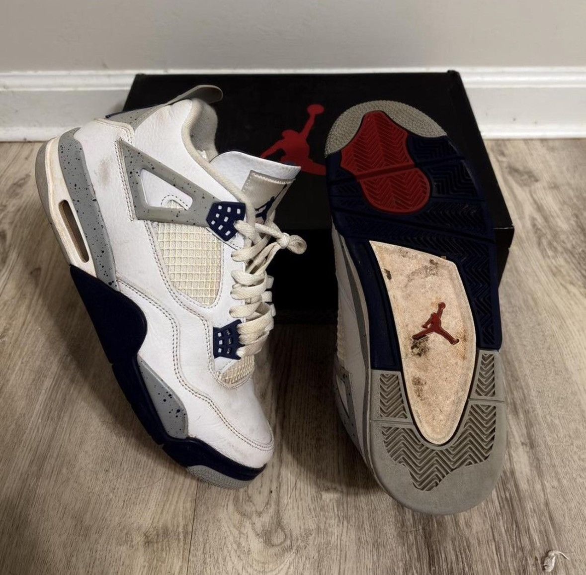 Jordan Brand jordan 4 midnight navy | size 9.5 Size US 9.5 / EU 42-43 - 2 Thumbnail