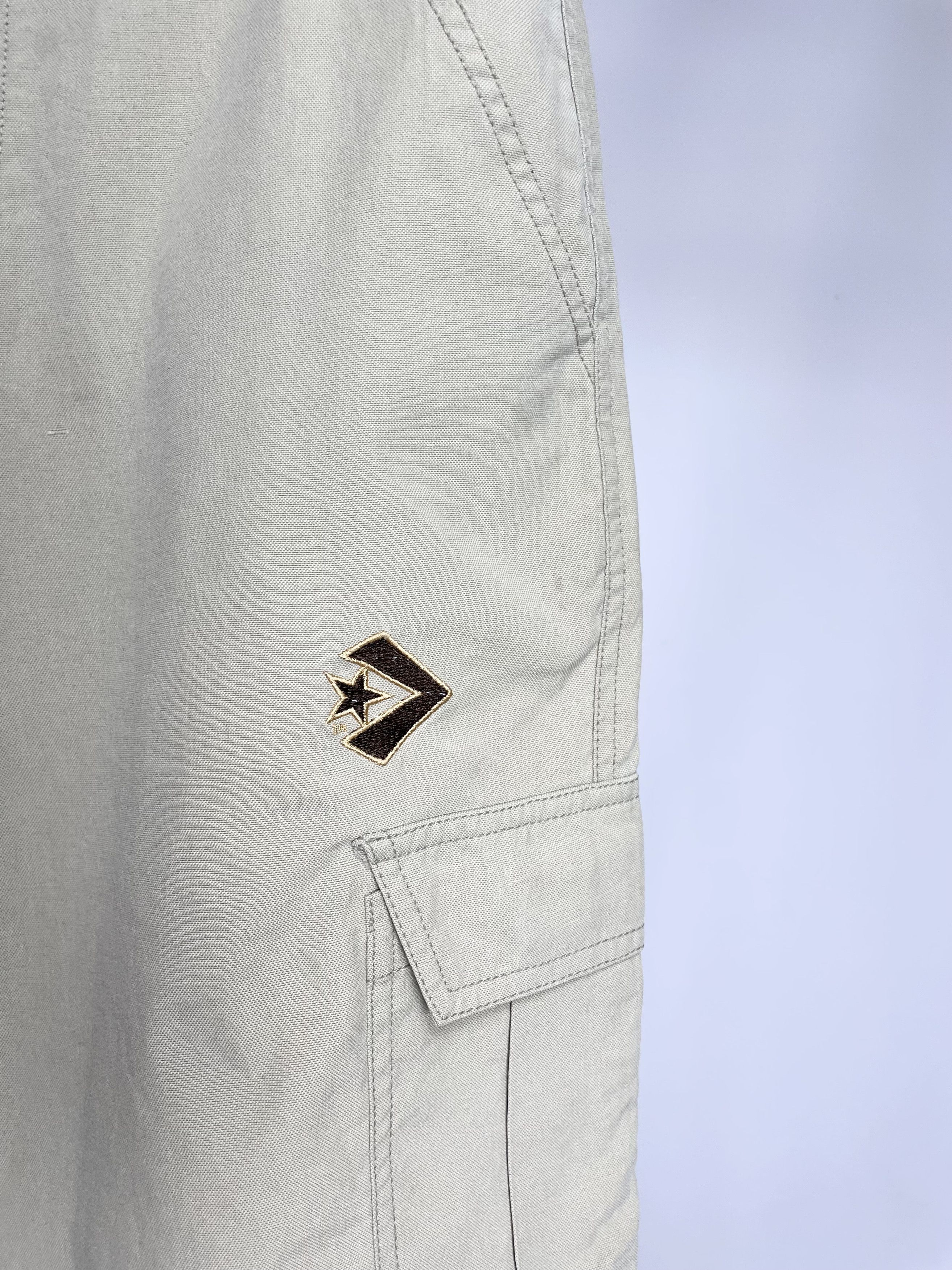 Converse Converse All Stars Vintage Beige Y2k Cargo Trail Shorts Size US 30 / EU 46 - 5 Thumbnail