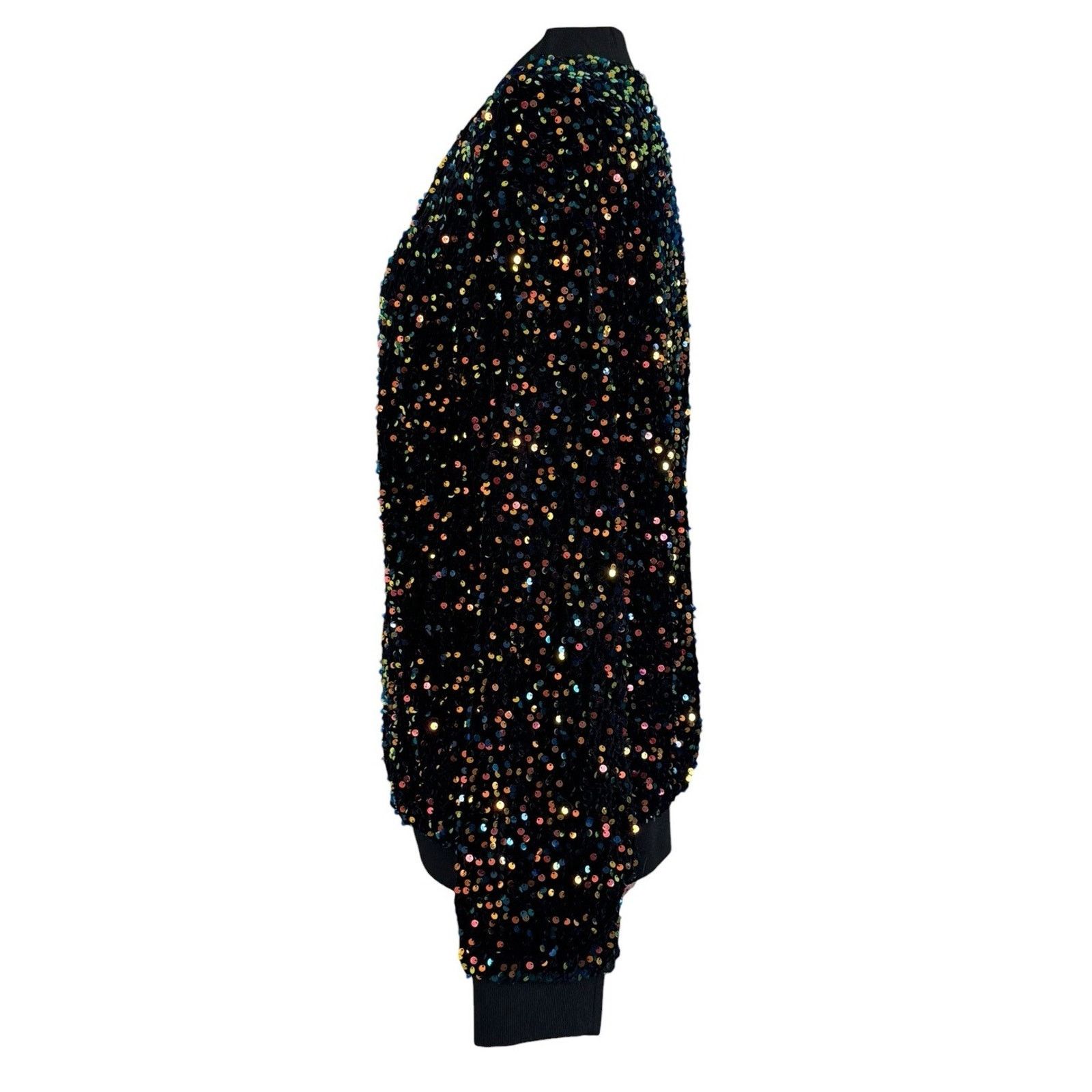 Other ANNA-KACI Sparkle & Shine Collection Sequin Bomber Jacket Size XL / US 12-14 / IT 48-50 - 10 Thumbnail