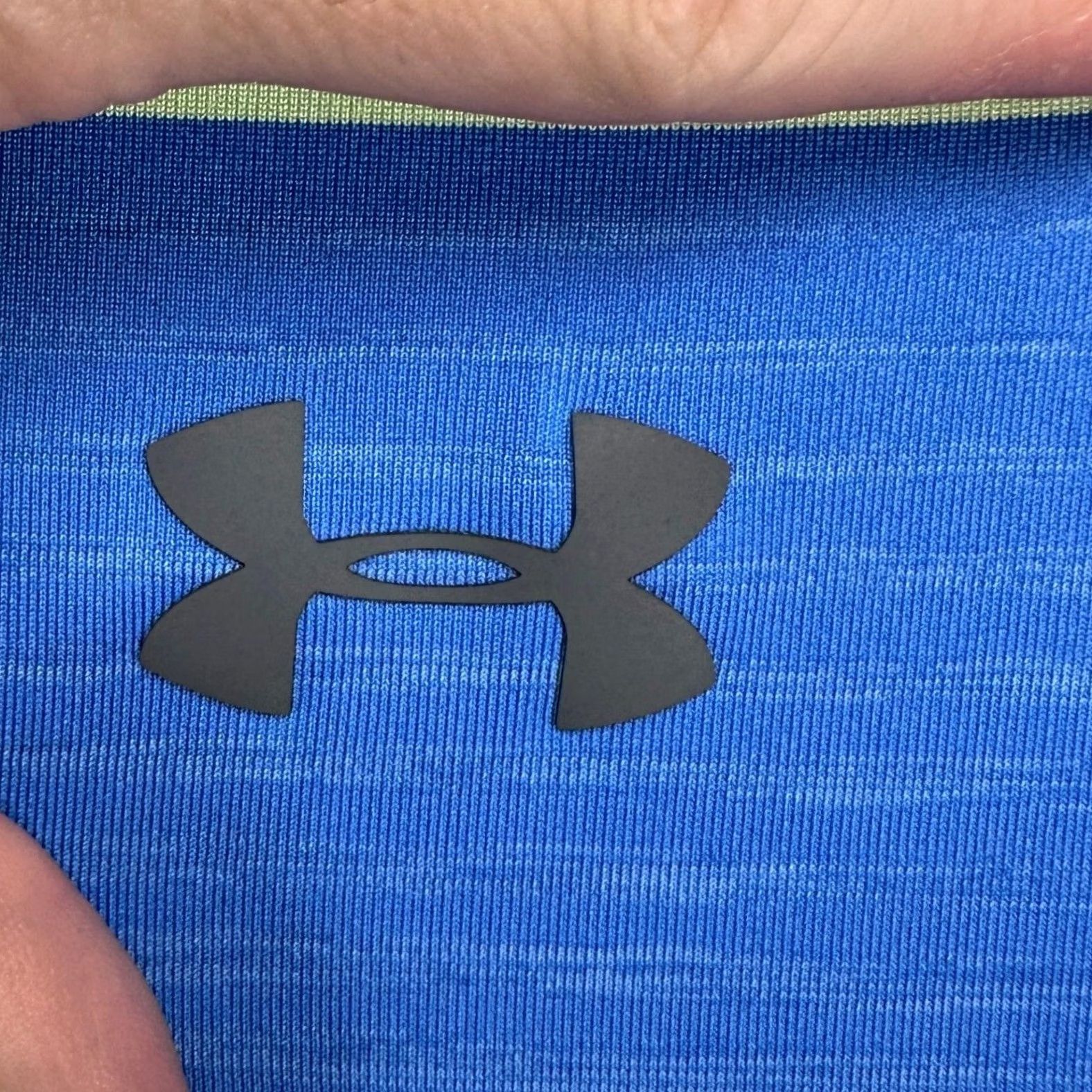 Under Armour Under Armour Heat Gear Shirt Golf Polo Mens Medium Blue Stripes Rugby Athletic Size US M / EU 48-50 / 2 - 5 Thumbnail
