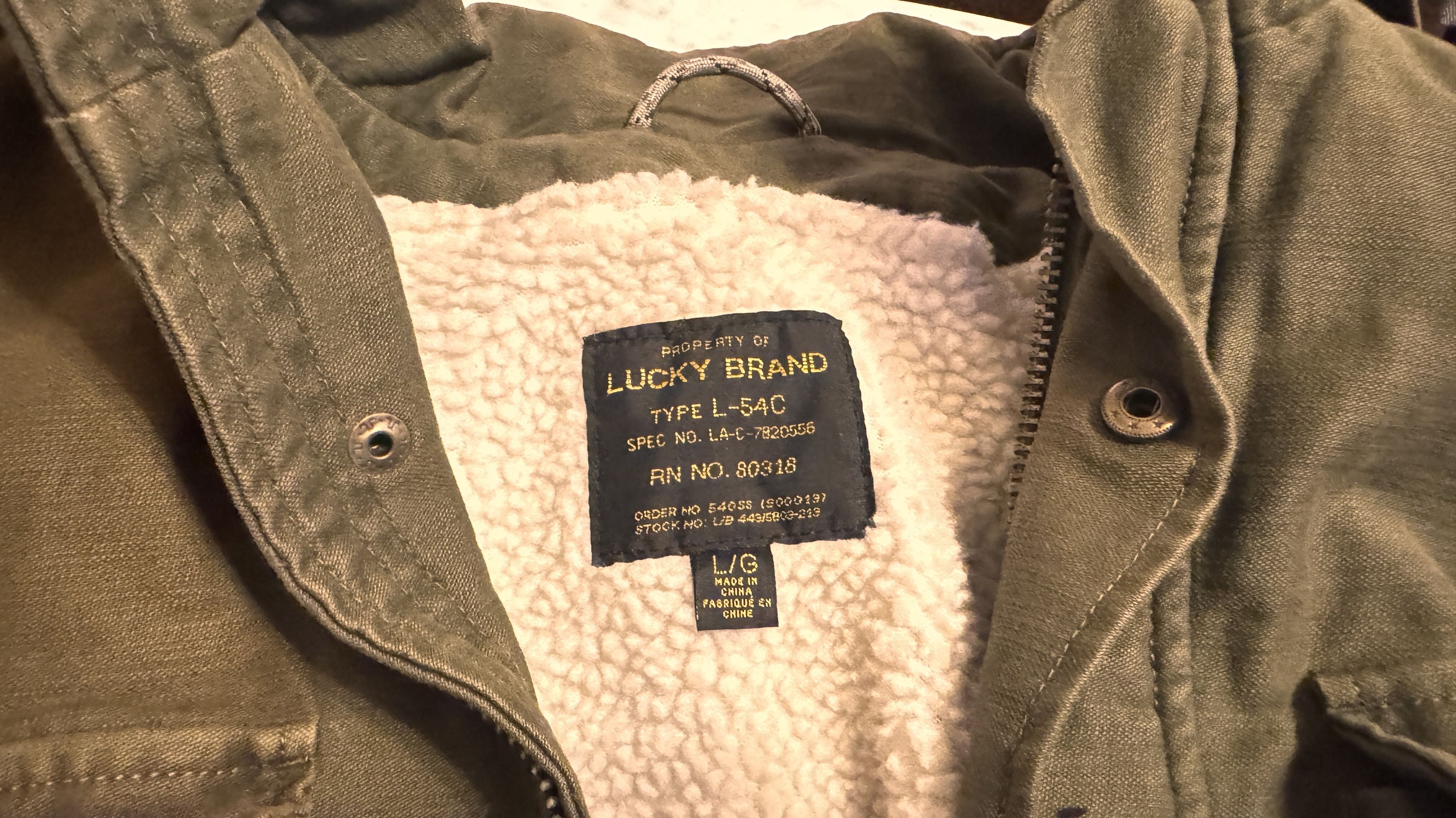 Lucky Brand Type L54-C Size US L / EU 52-54 / 3 - 2 Thumbnail
