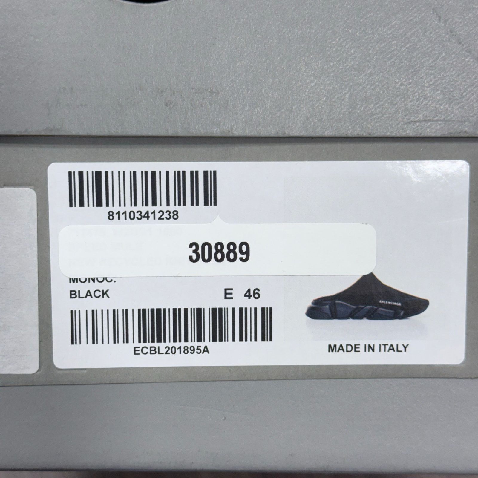 Balenciaga Balenciaga Speed Mule Sneakers - New in Box - 13US 46EU Size US 13 / EU 46 - 10 Thumbnail