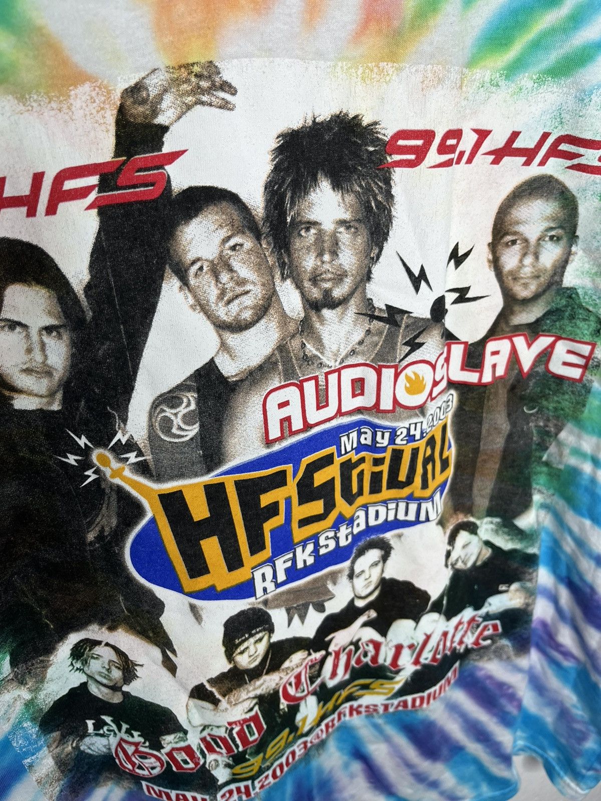 Vintage HFSTIVAL AUDIOSLAVE 2003 Size US XL / EU 56 / 4 - 5 Thumbnail