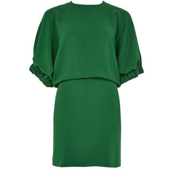 MAX MARA Rum Green Mini Dress New & Authentic (Women's size: