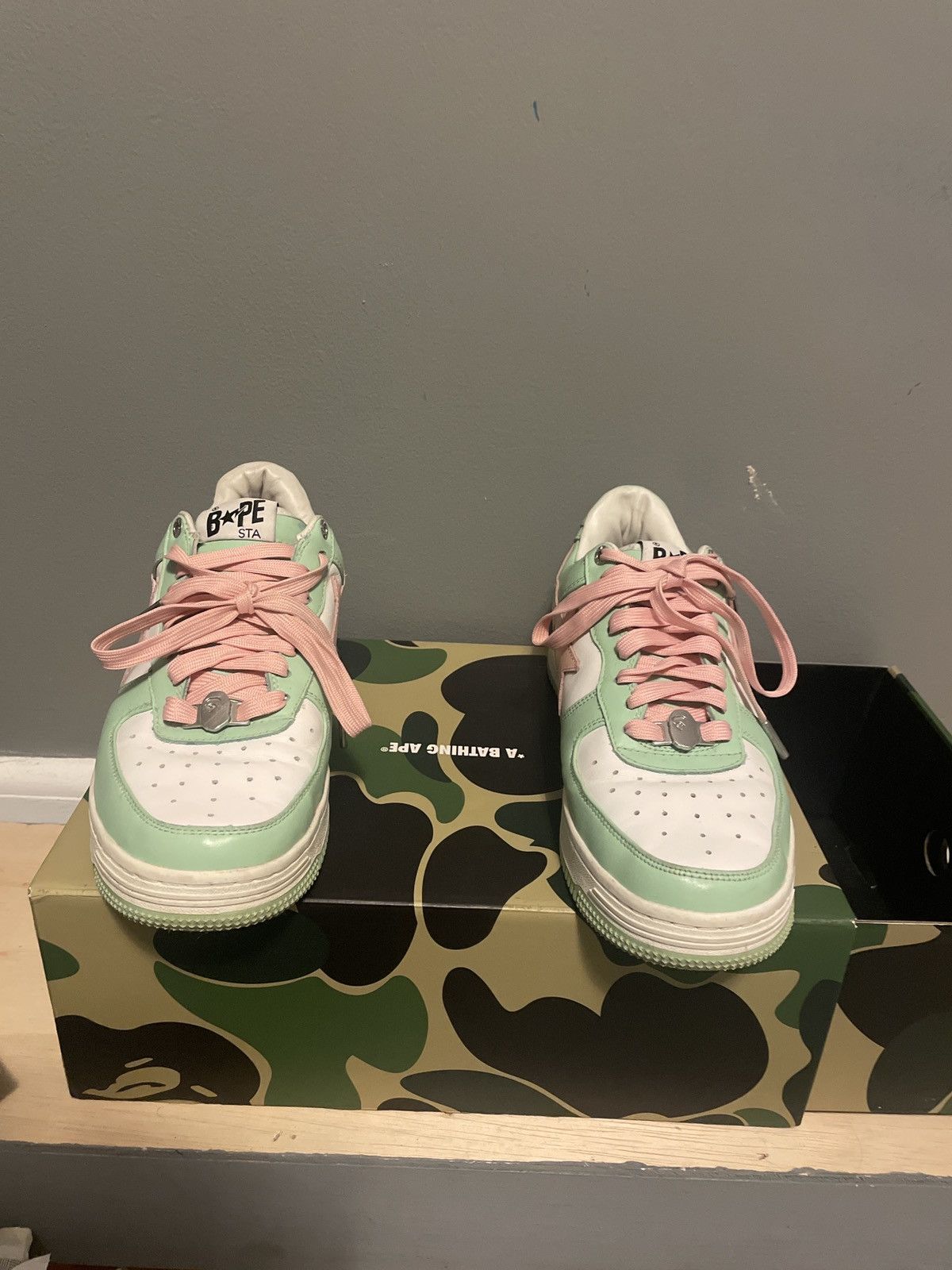Bape BAPESTA LOW M2 Size US 9.5 / EU 42-43 - 4 Thumbnail