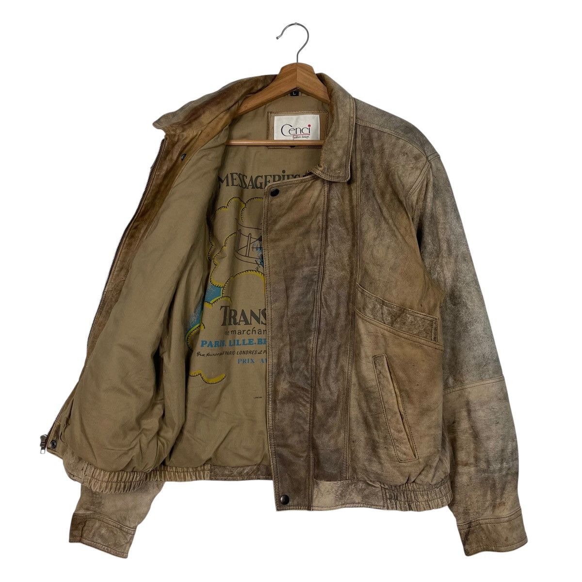 Other Cenci Leather Jacket Size US L / EU 52-54 / 3 - 9 Thumbnail