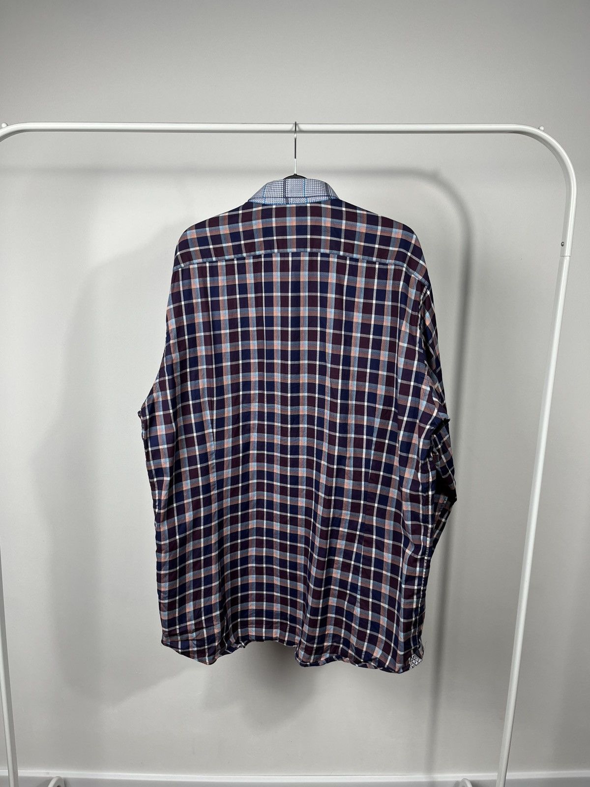 Etro Etro Men’s Plaid Button Down Shirt Made in Italy Long Sleeve Size US M / EU 48-50 / 2 - 8 Thumbnail
