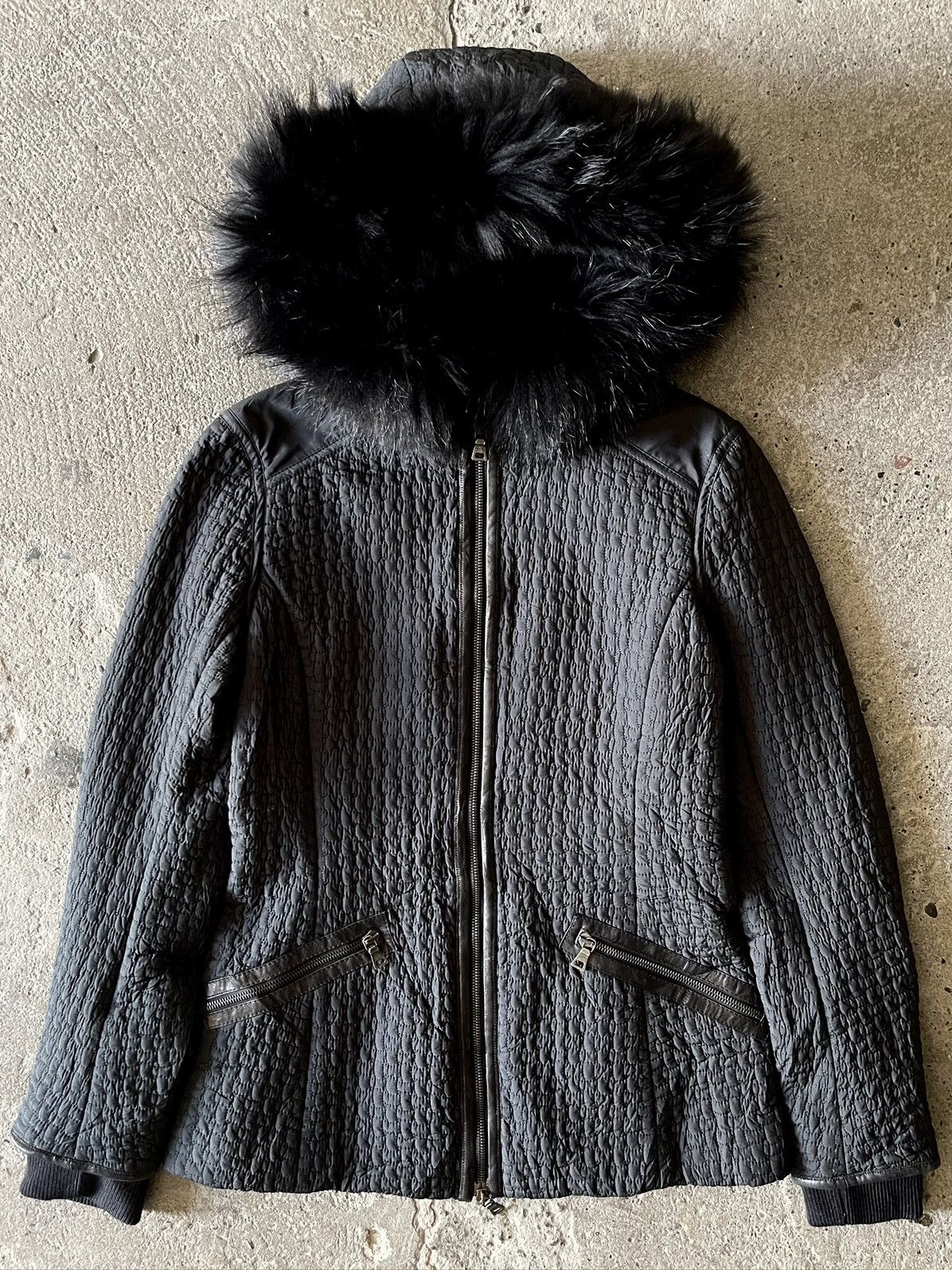 【archive】00s PRADA SPORT Padded Blouson SOLD OUT 2000s PRADA SPORT Switched Leather Motorcycle