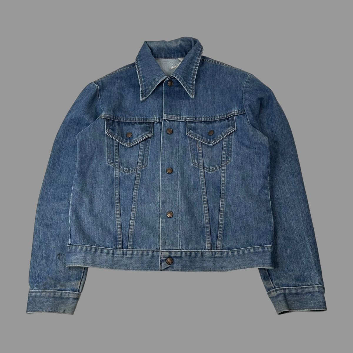 Vintage Vintage 1970s denim jacket Size US M / EU 48-50 / 2 - 1 Thumbnail