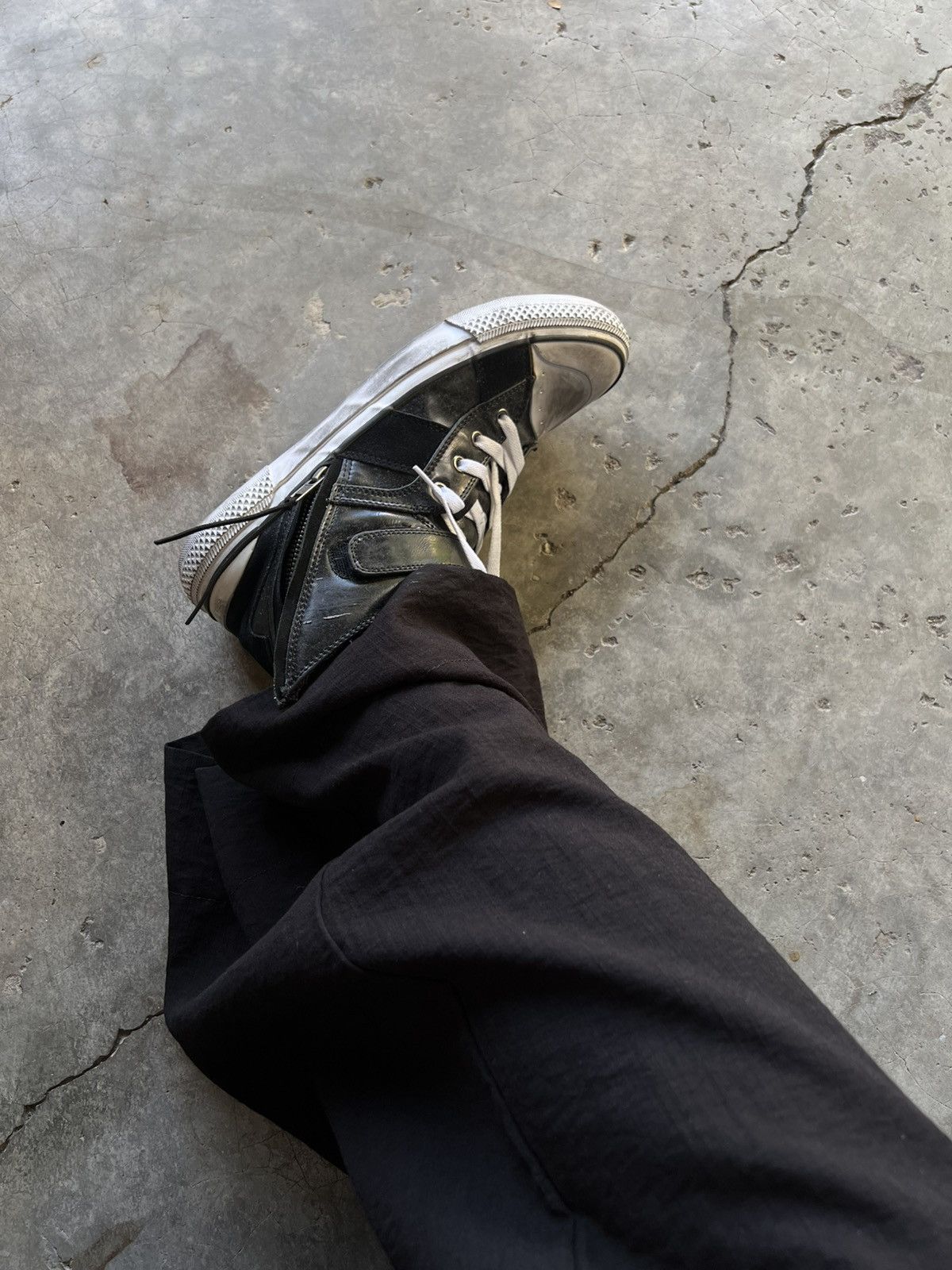 Japanese Brand Sick🔥 Semantic Design Sneakers Distressed Size US 9.5 / EU 42-43 - 1 Thumbnail