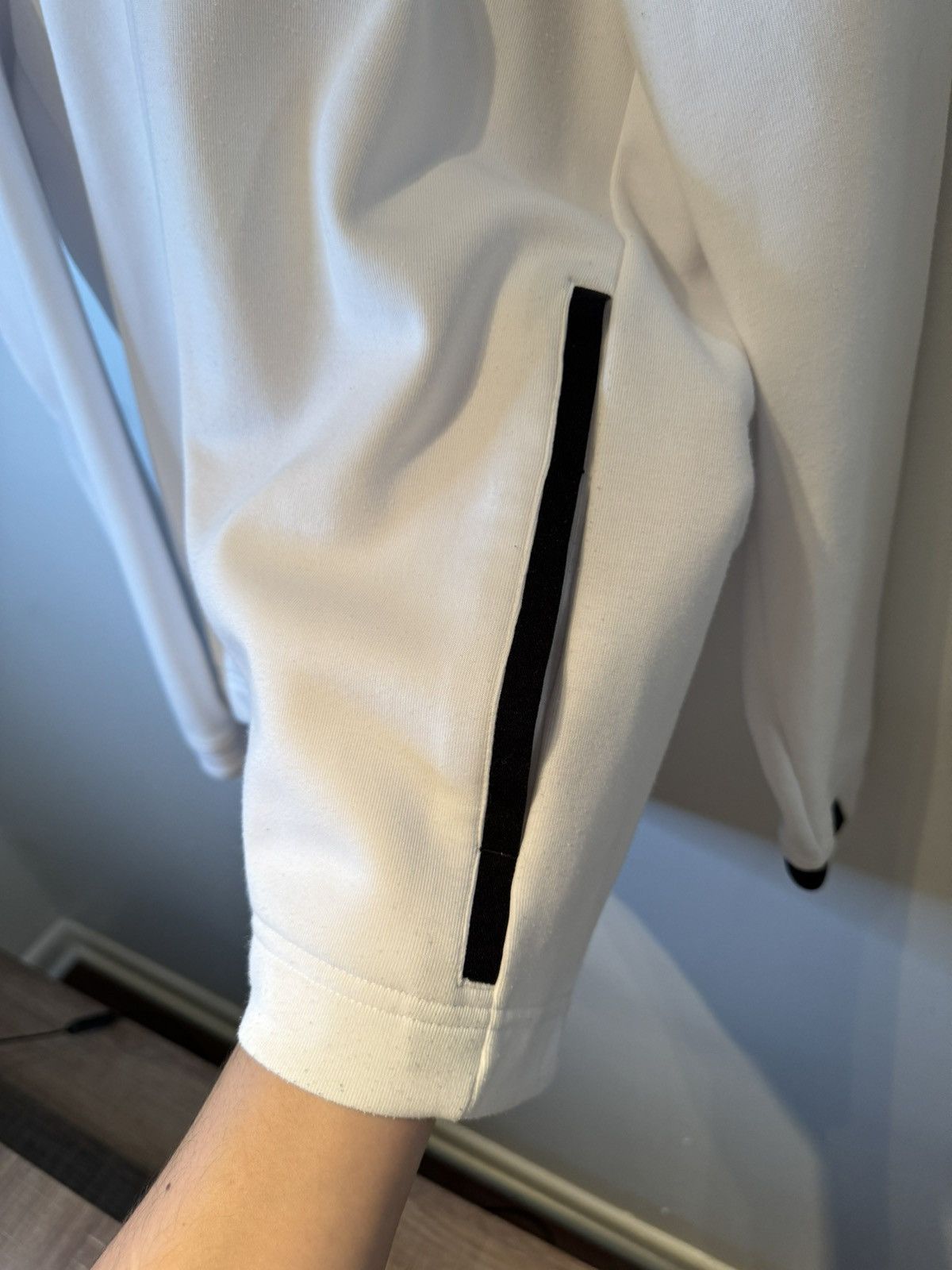 Nike Nike Dri-fit Showtime Full-zip Hoodie Men Size XXL White Size US XXL / EU 58 / 5 - 4 Thumbnail